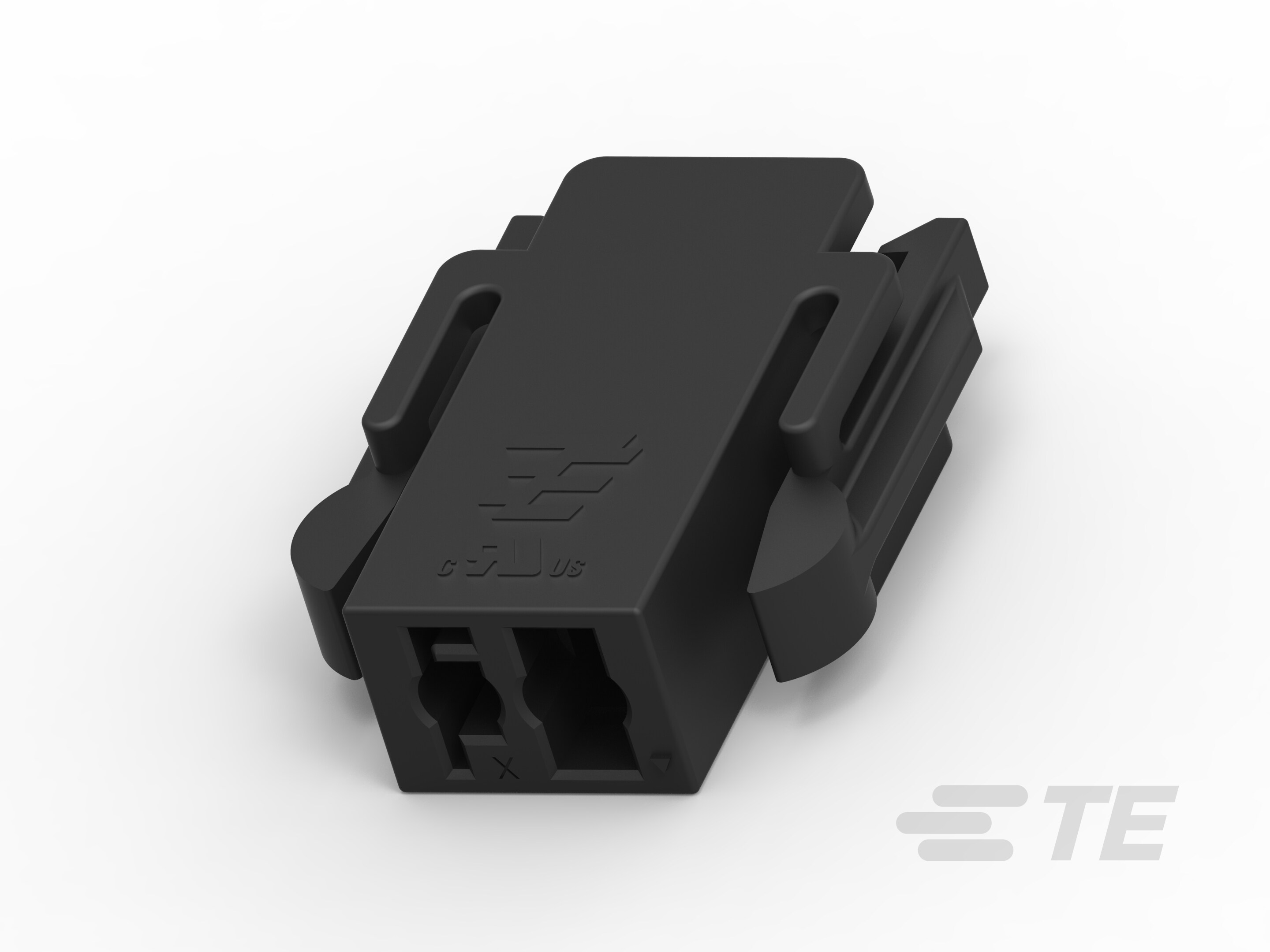 WTB HOUSING, 2 POS, DUAL LATCHES, BLACK-1-2213709-1