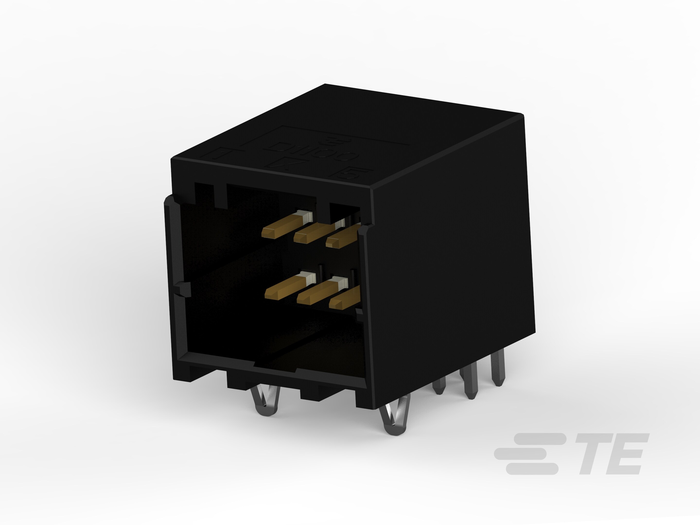DYNAMIC 1100D HDR ASSY H 10PX BLACK TIN-1-2271887-5