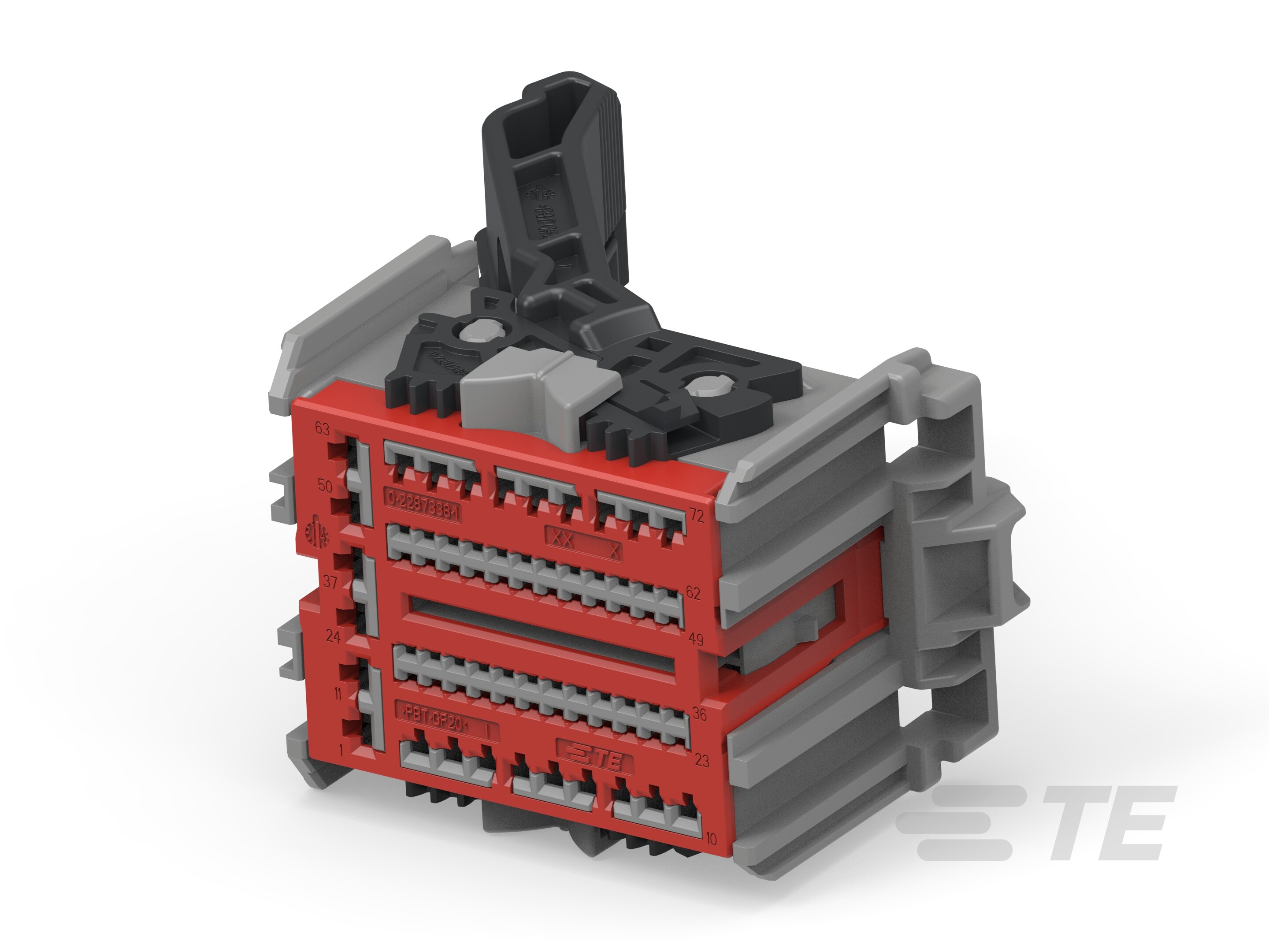 72POS,MIXED,REC HSG,ASSY-1-2287336-2