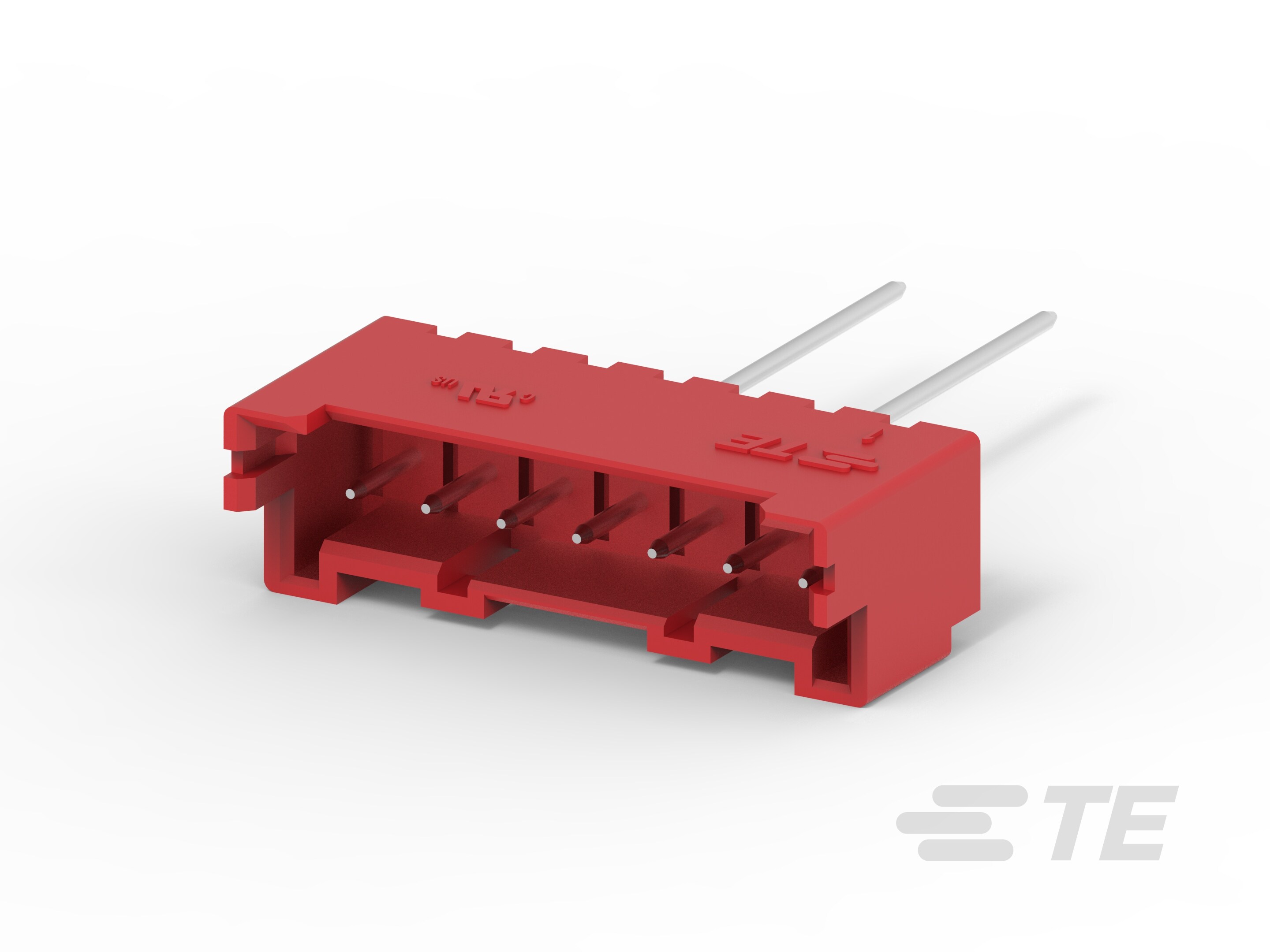 EP2.5 HDR 7P VERT W/O BOSS,TAPING,RED-1-2299683-7