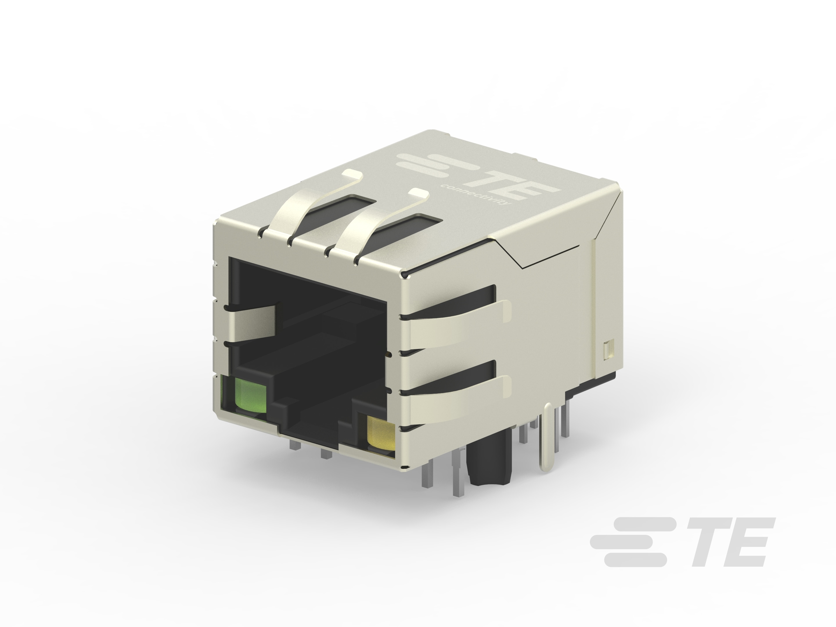 RJ45 JACK INT.MAG. 1GB LED 1X1-2-2301994-4