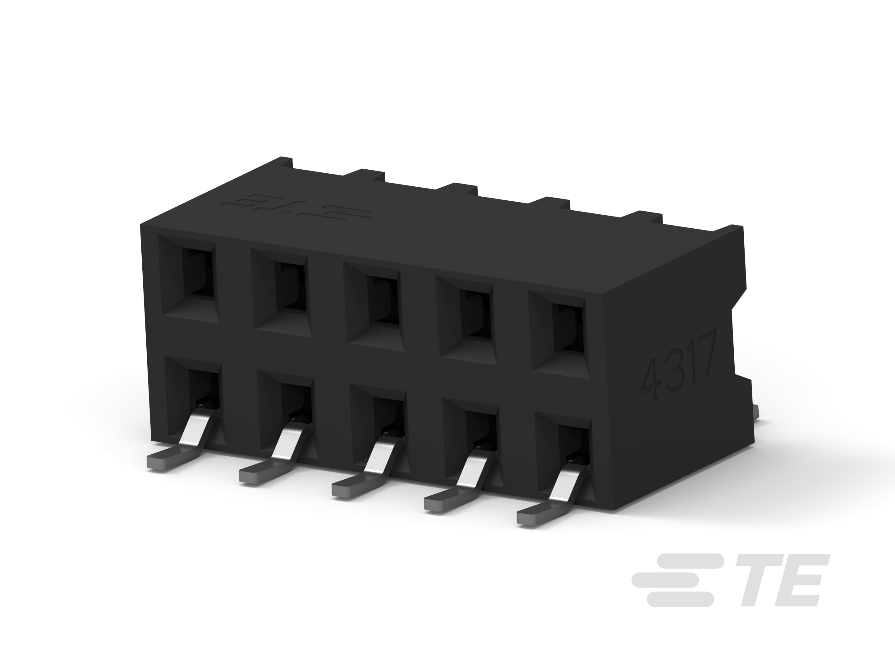 10P,2MM,B-B,REC,DRHZ,SMD,0.1AU,TR-1-2307729-0