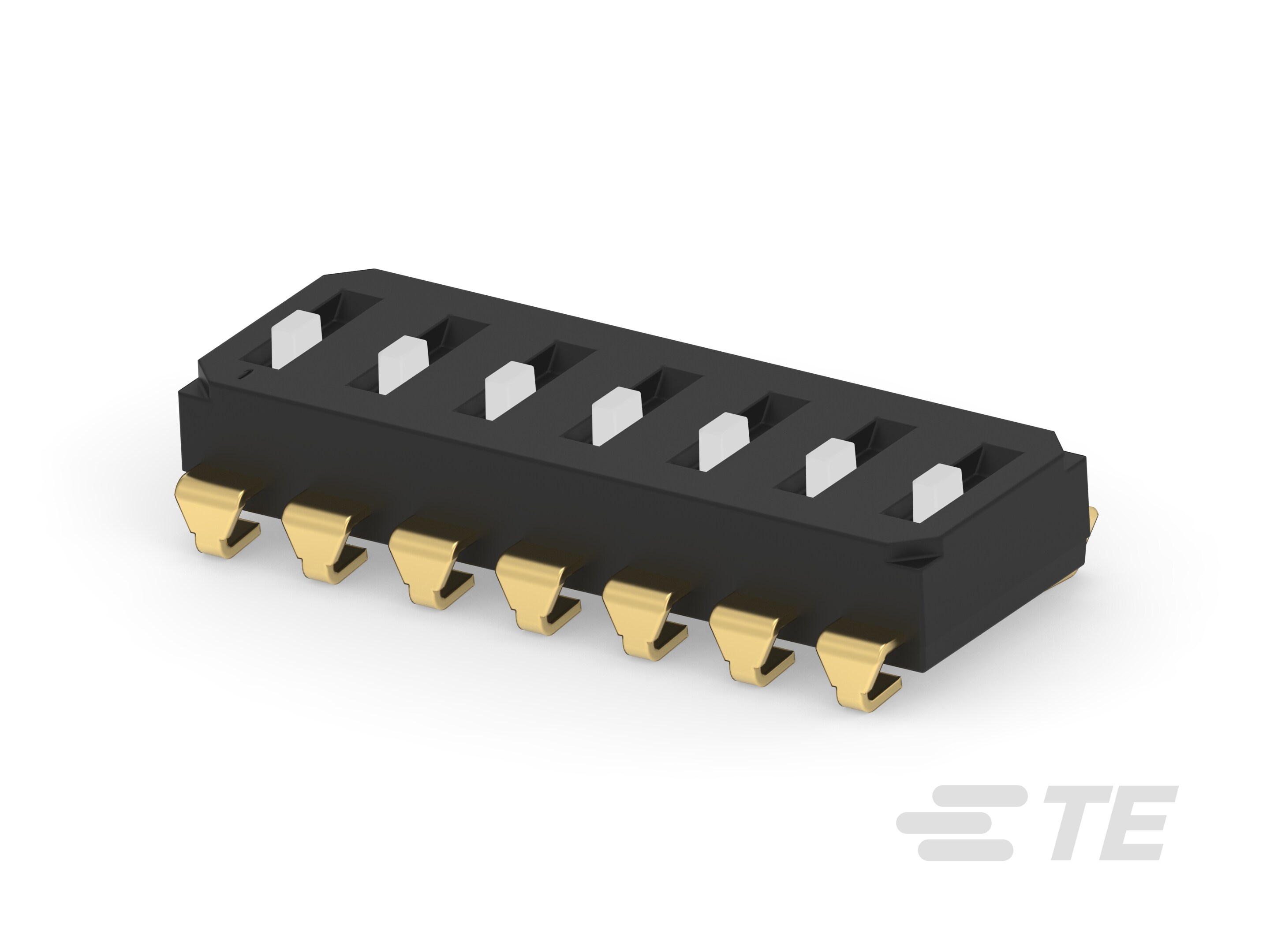 END STACK DIP 7P J RAISED  TUBE-1-2319847-7