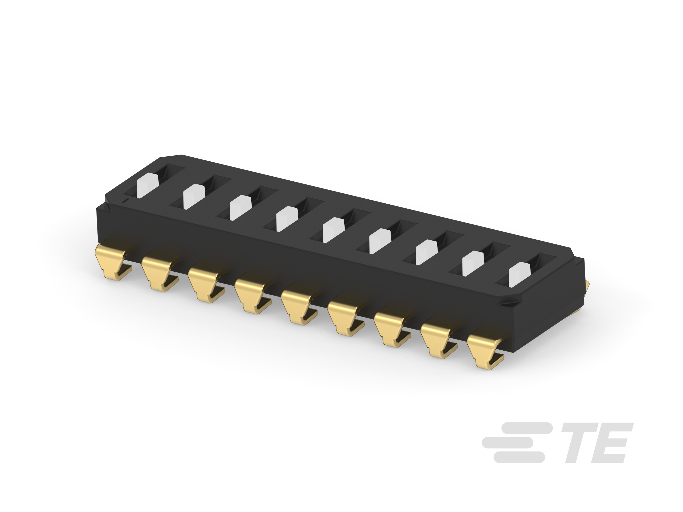 END STACK DIP 9P J RAISED  TUBE-1-2319847-9