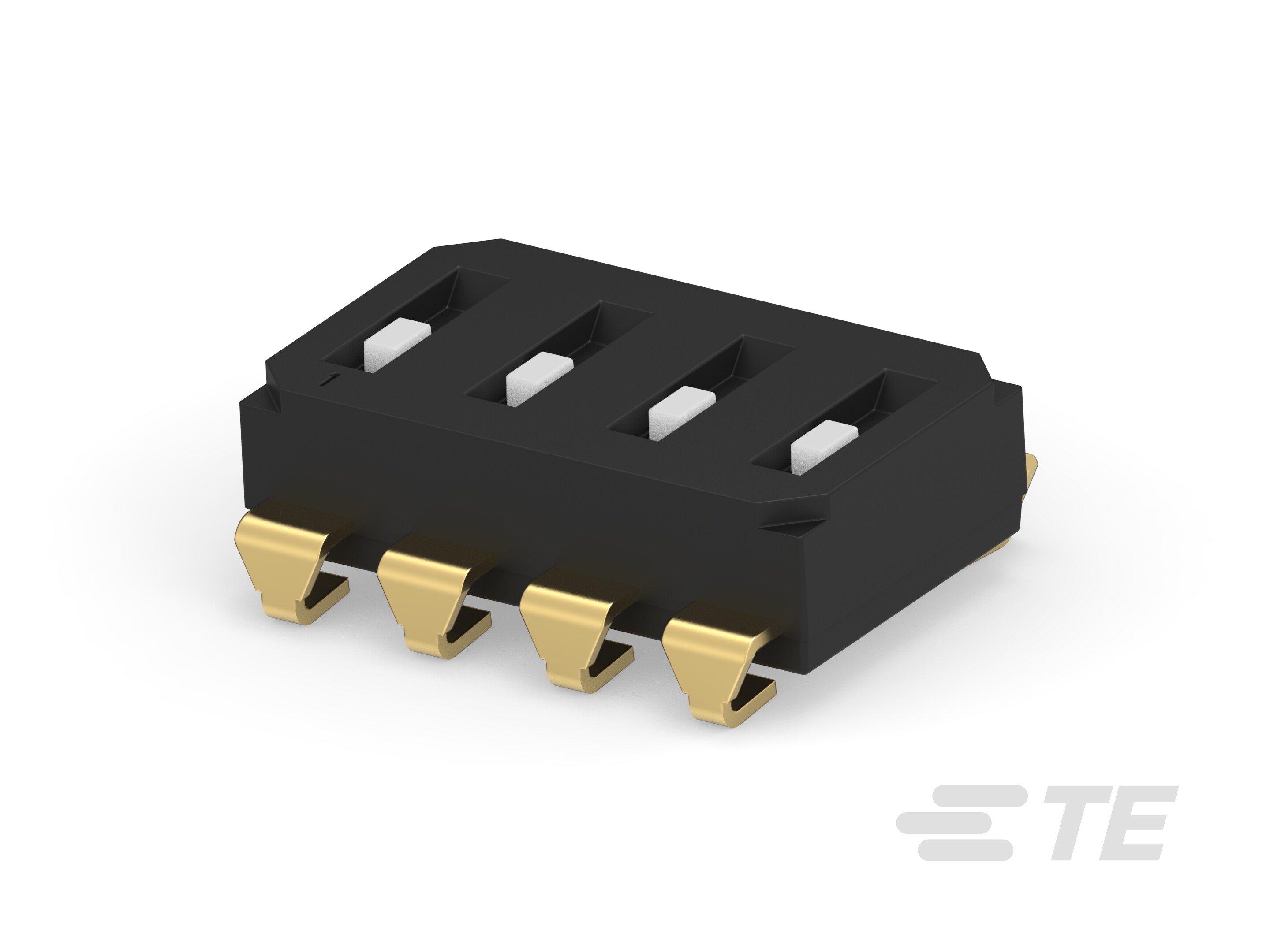 END STACK DIP 4P J RECESS  TUBE-1-2319848-4