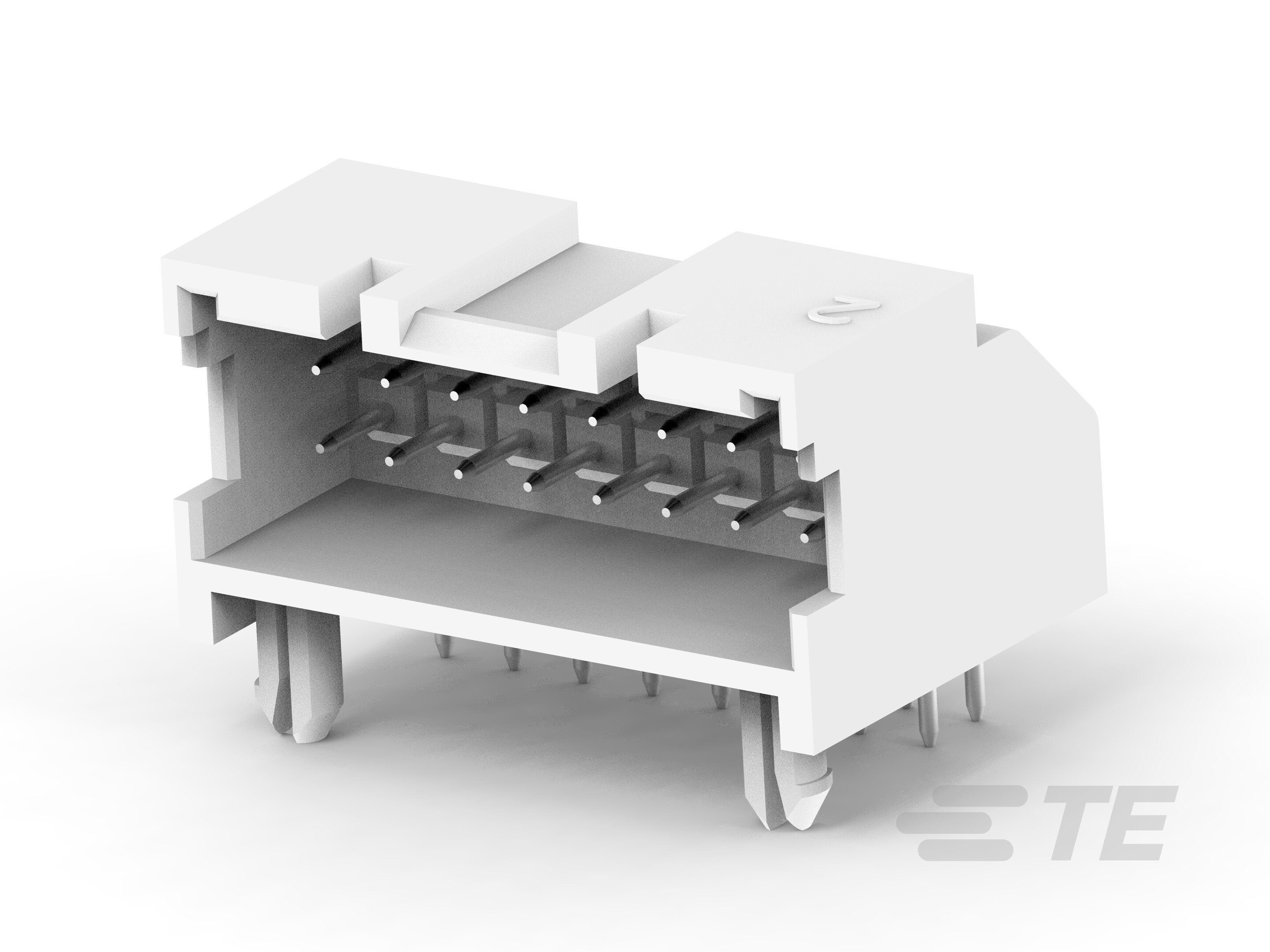 ASSY,HDR,RIGHT ANGLE,GWT,DUAL ROW, EP2.5-1-2323750-6