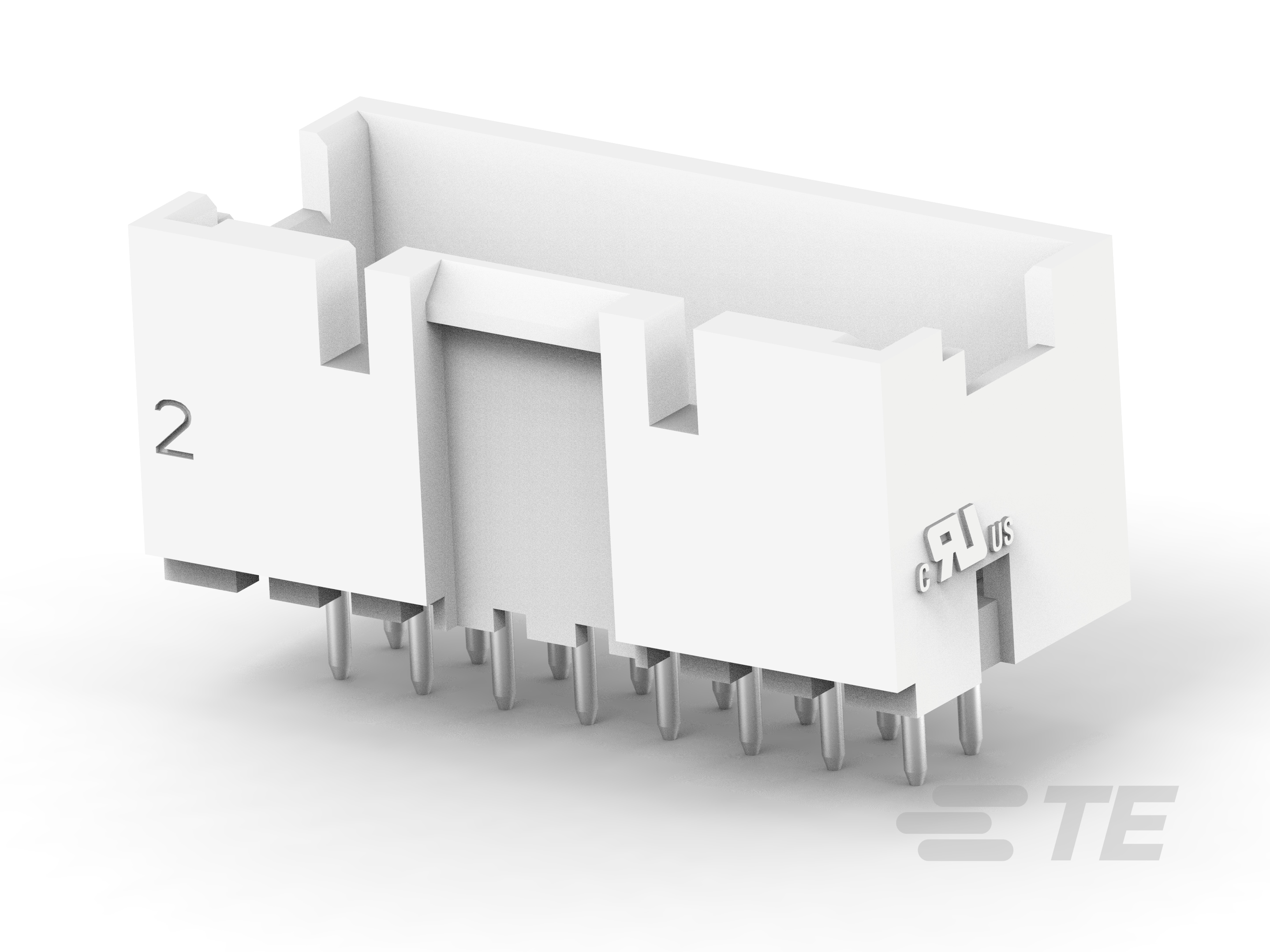 ASSY,HDR,VERT,GWT,NO-BOSS,DUAL ROW,EP2.5-1-2323751-6