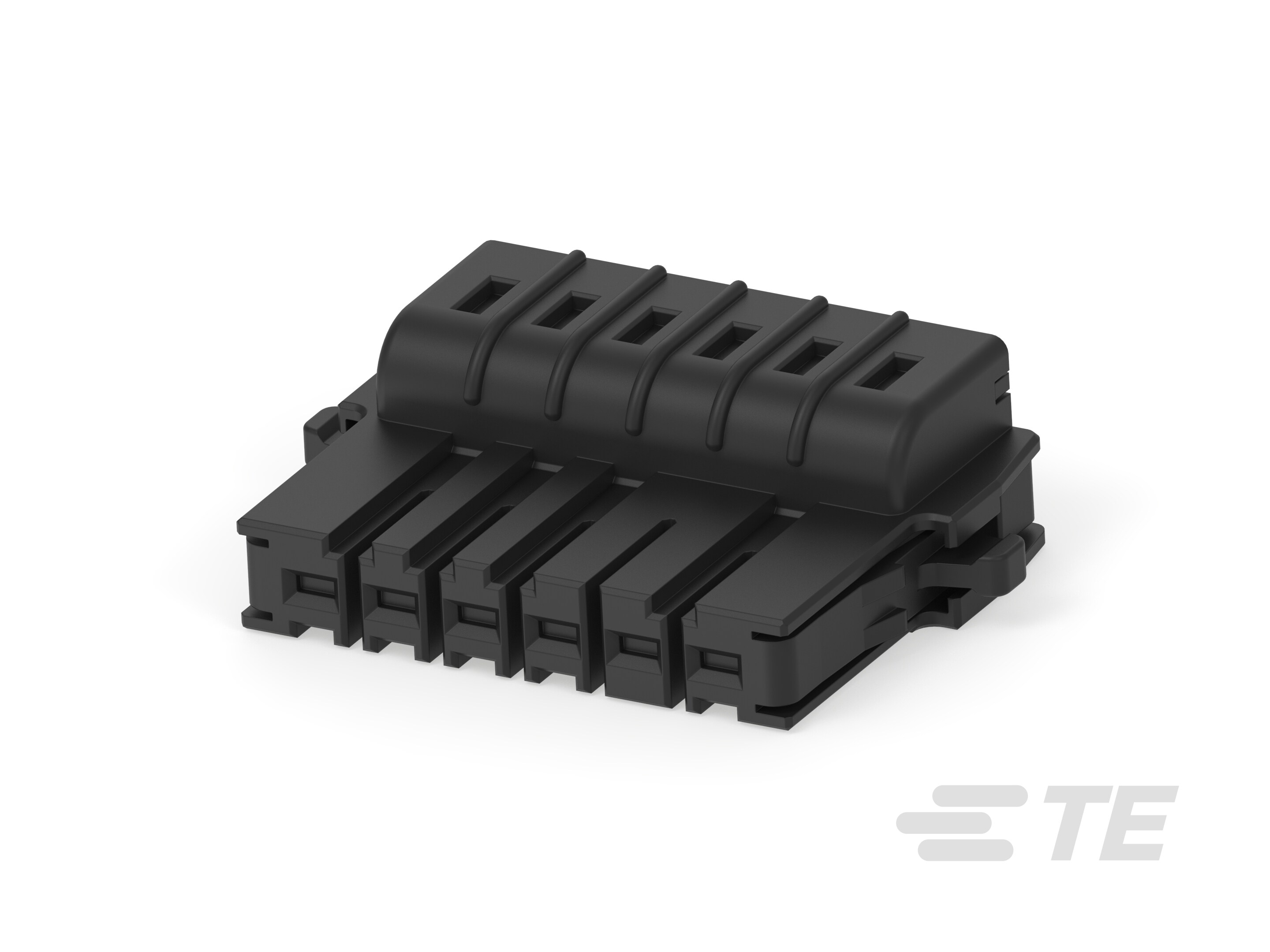 D2950 REC REV 6POS 1ROW  TRAY AU-1-2347004-6