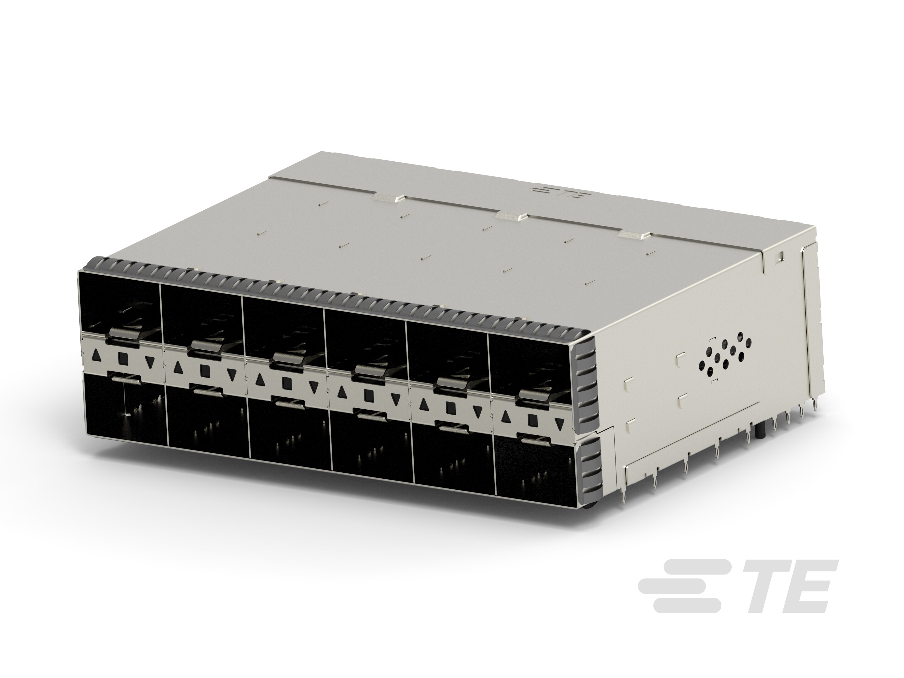 SFP56 STACKED 2X6 RECEPTACLE ASSEMBLY-1-2347721-9