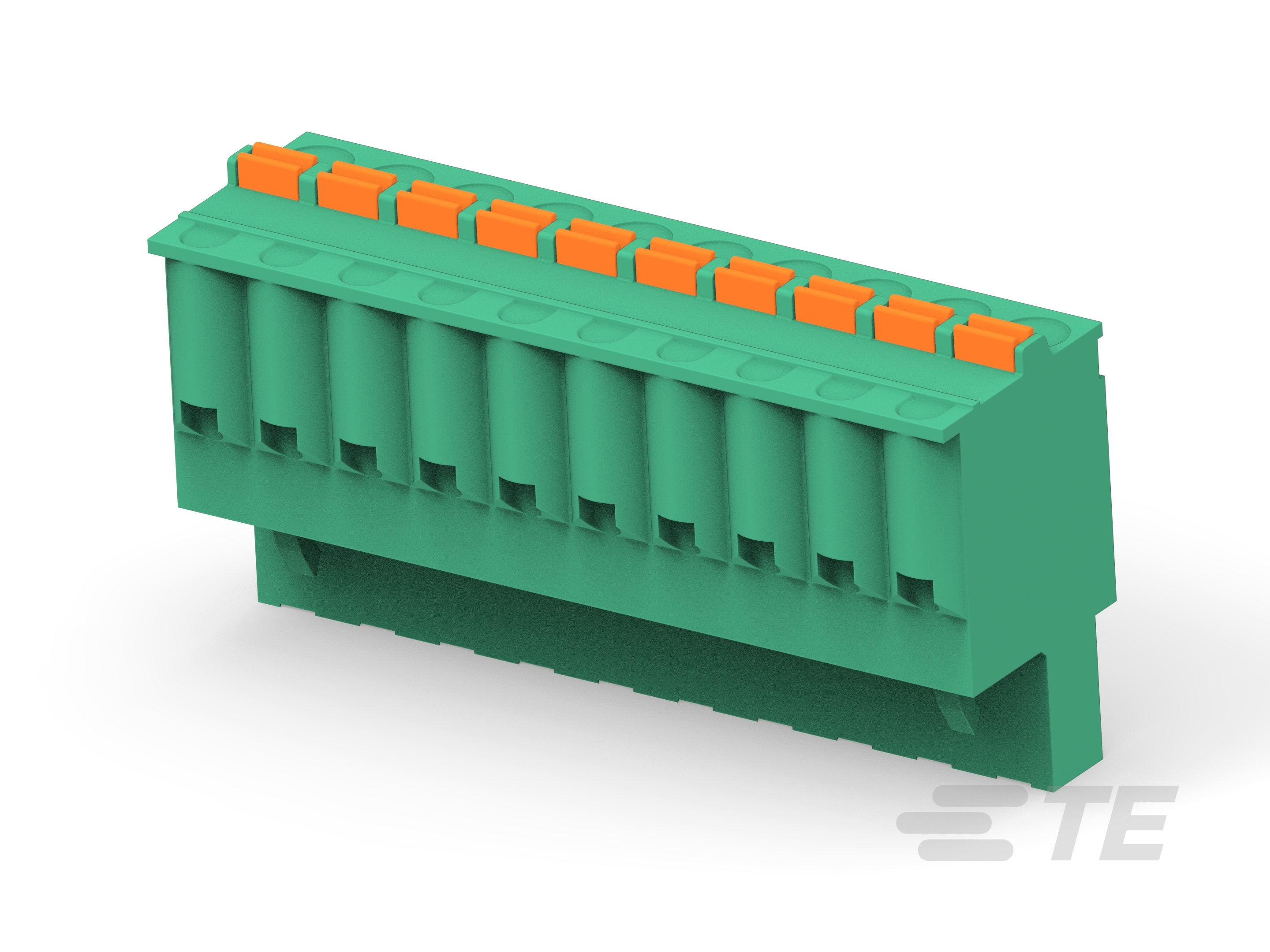10 POS  SPRING TB PLUG, PITCH 5.00-1-2350397-0