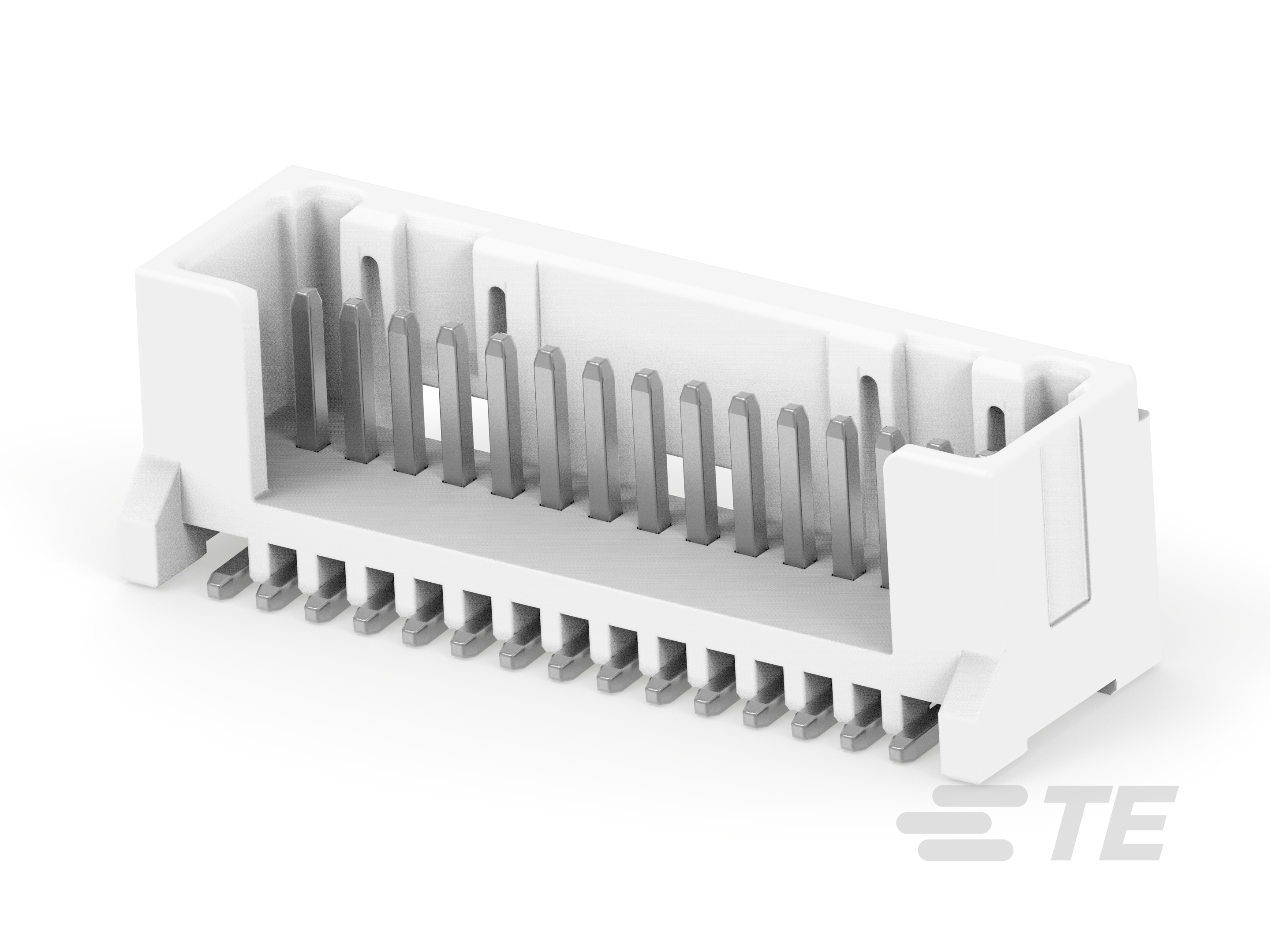 MICRO CT CONN SINGLE ROW HDR ASSY(V)15p-1-2355091-5