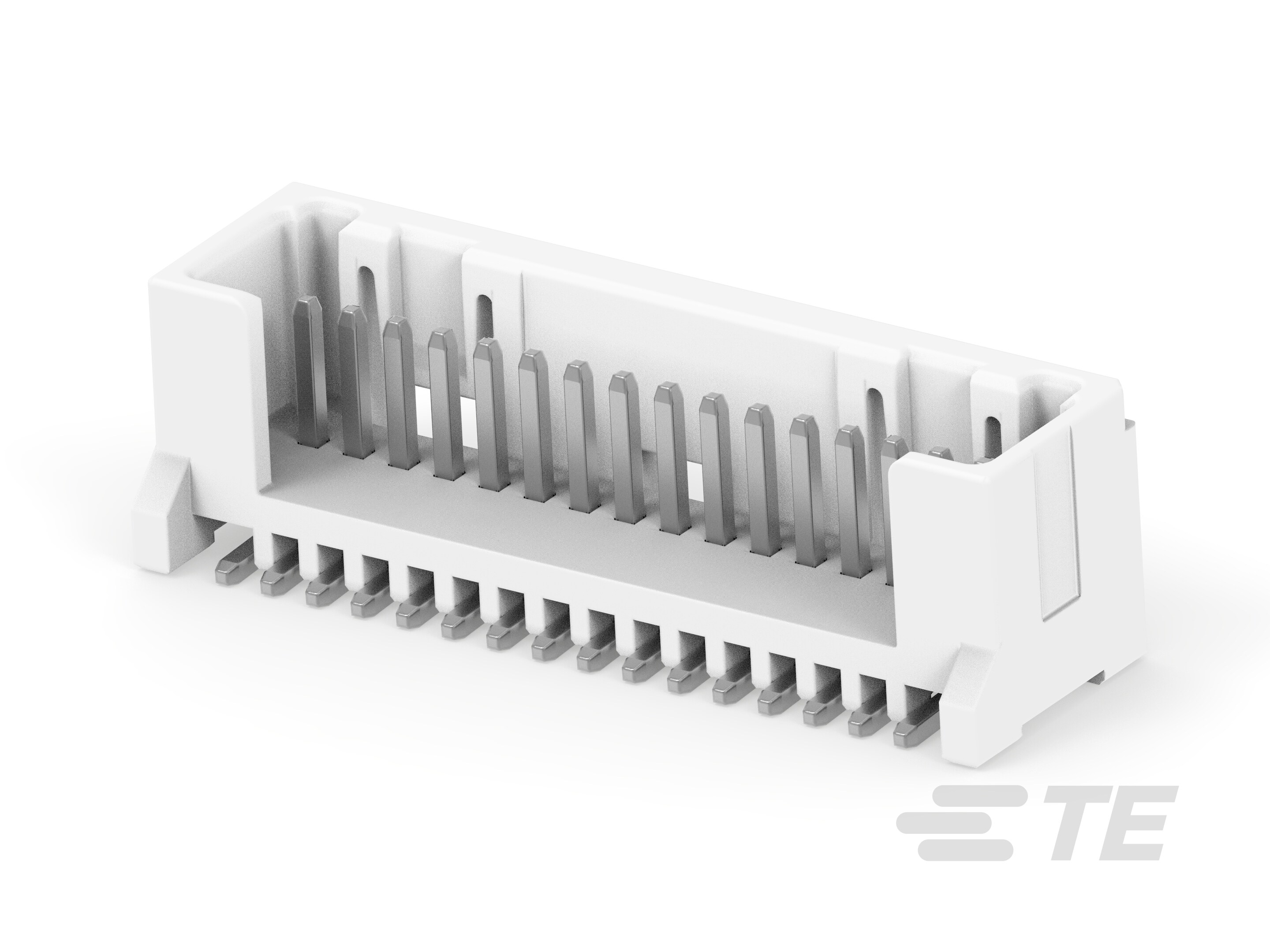 MICRO CT CONN SINGLE ROW HDR ASSY(V)16p-1-2355091-6