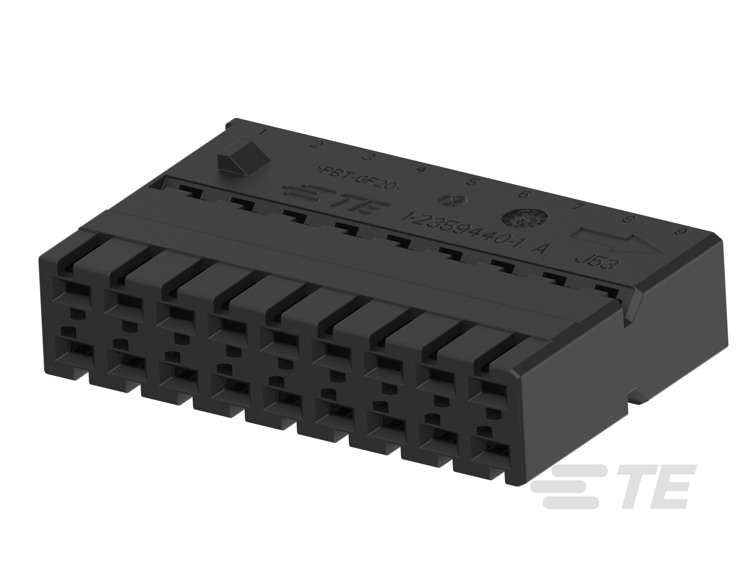 18POS,AMP MCP 1.5K,REC HSG,UNSLD-1-2359440-1
