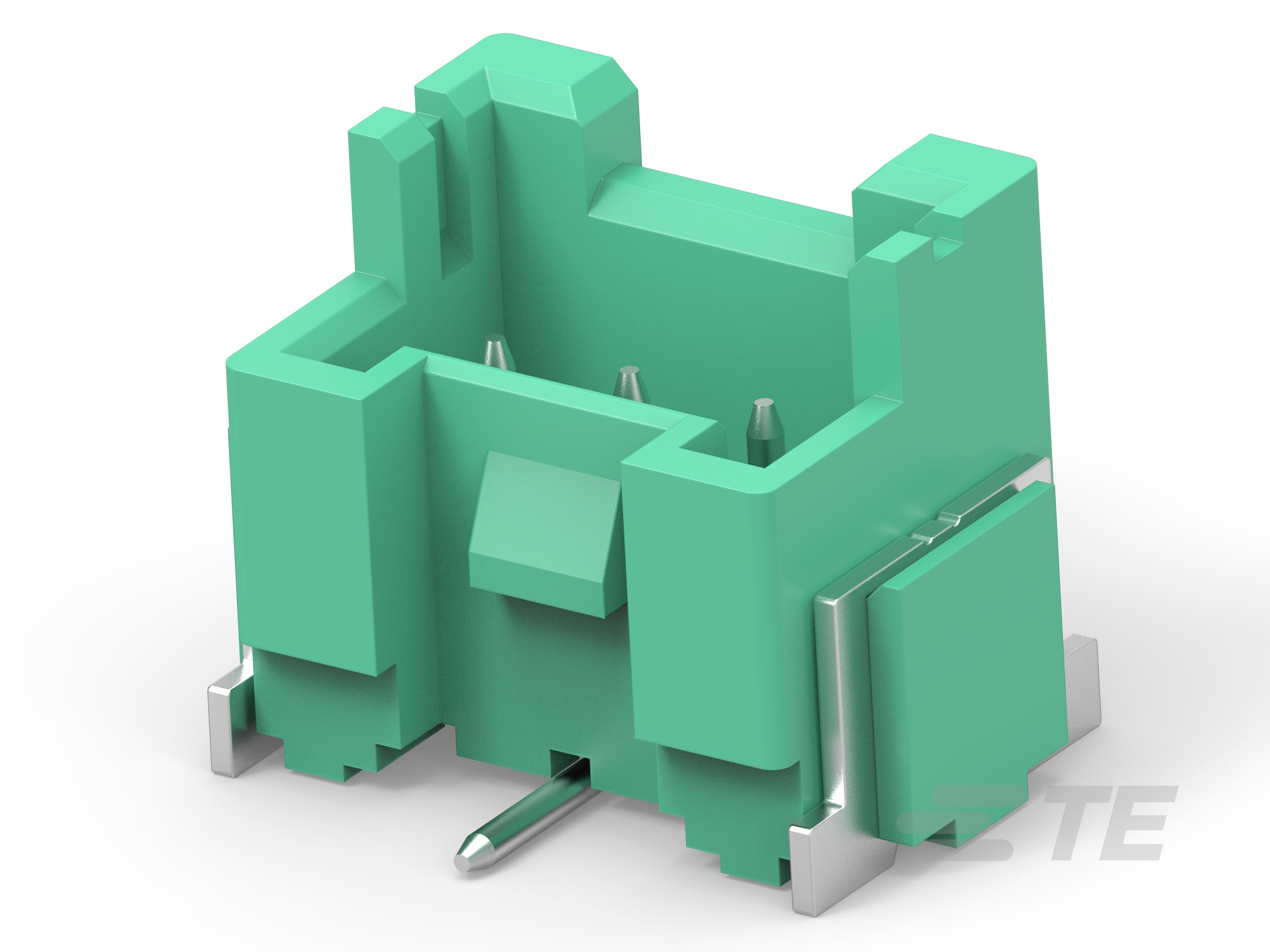 EP2.5 single row SMT header,3P,green-1-2365497-7