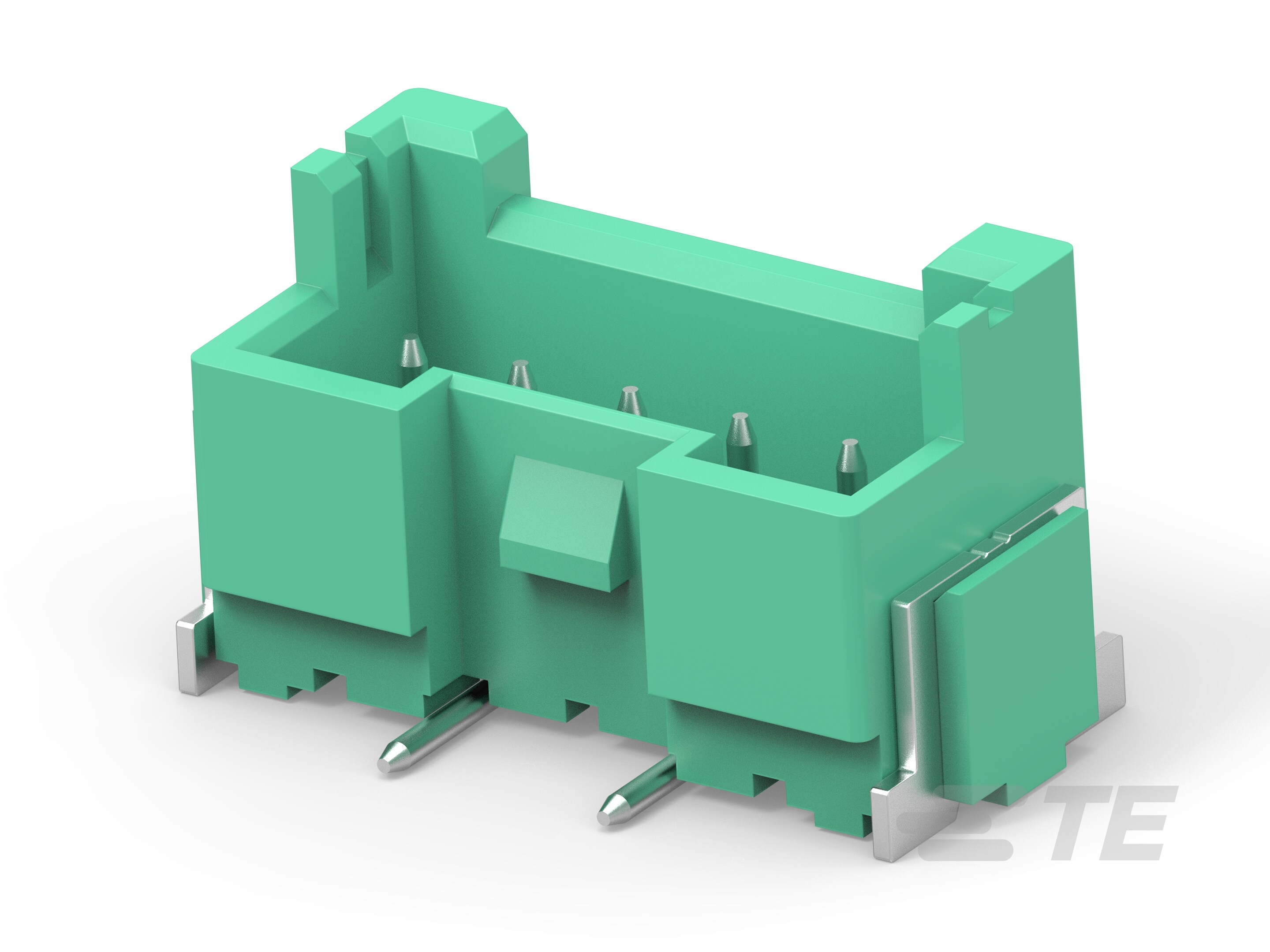 EP2.5 single row SMT header,5P,green-1-2365497-9