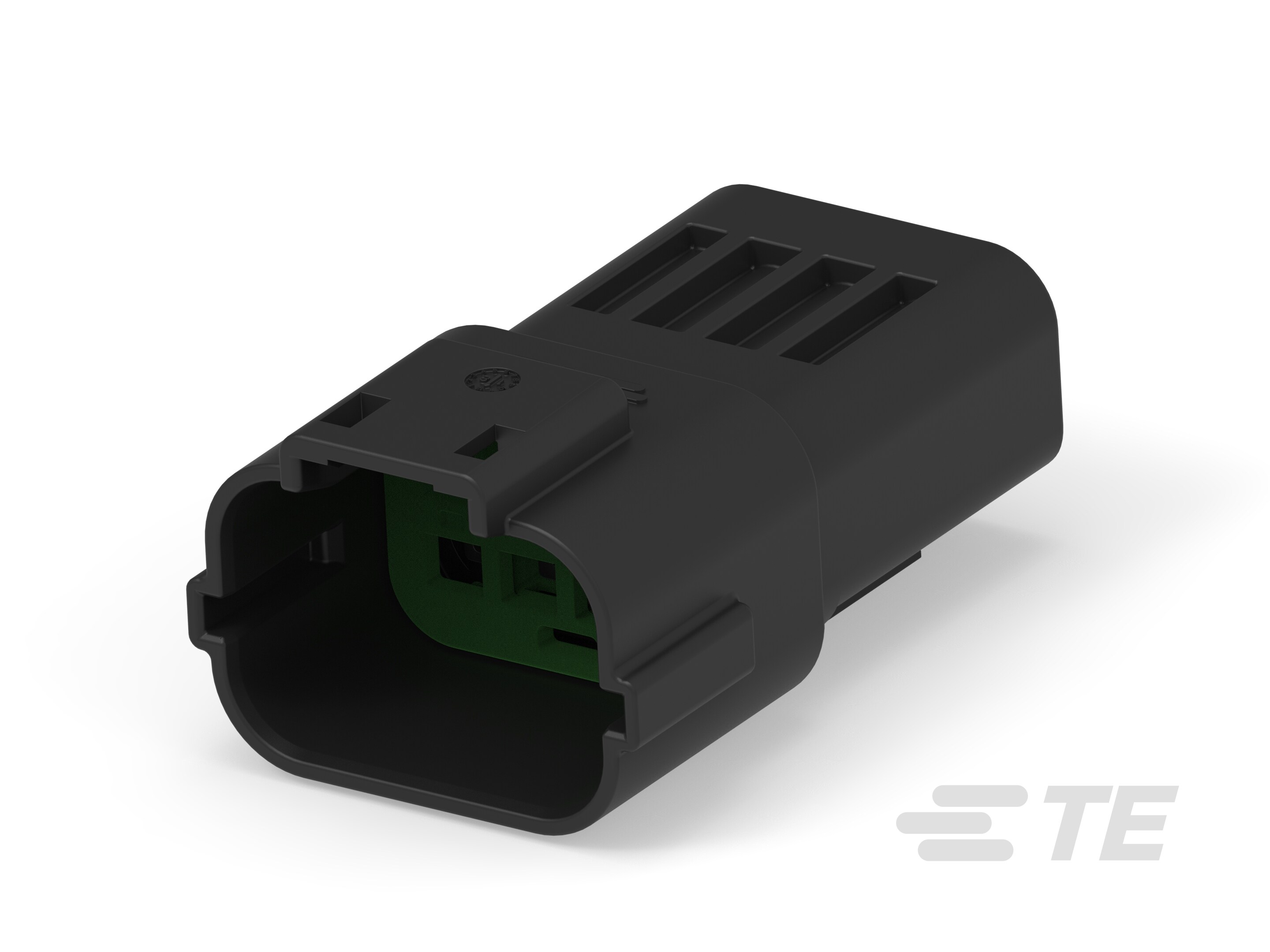 6POS,MCON 1.2,TAB HSG ASSY,SLD,COD B-1-2375556-2