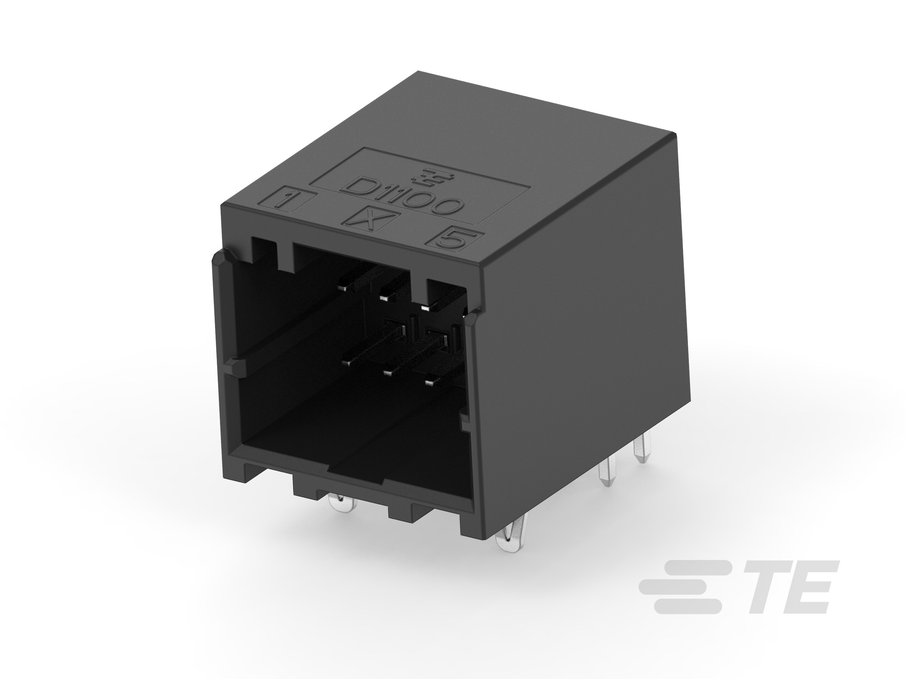 D1100 HDR ASSY H 10P XBLACK PRE-TIN-1-2379284-5