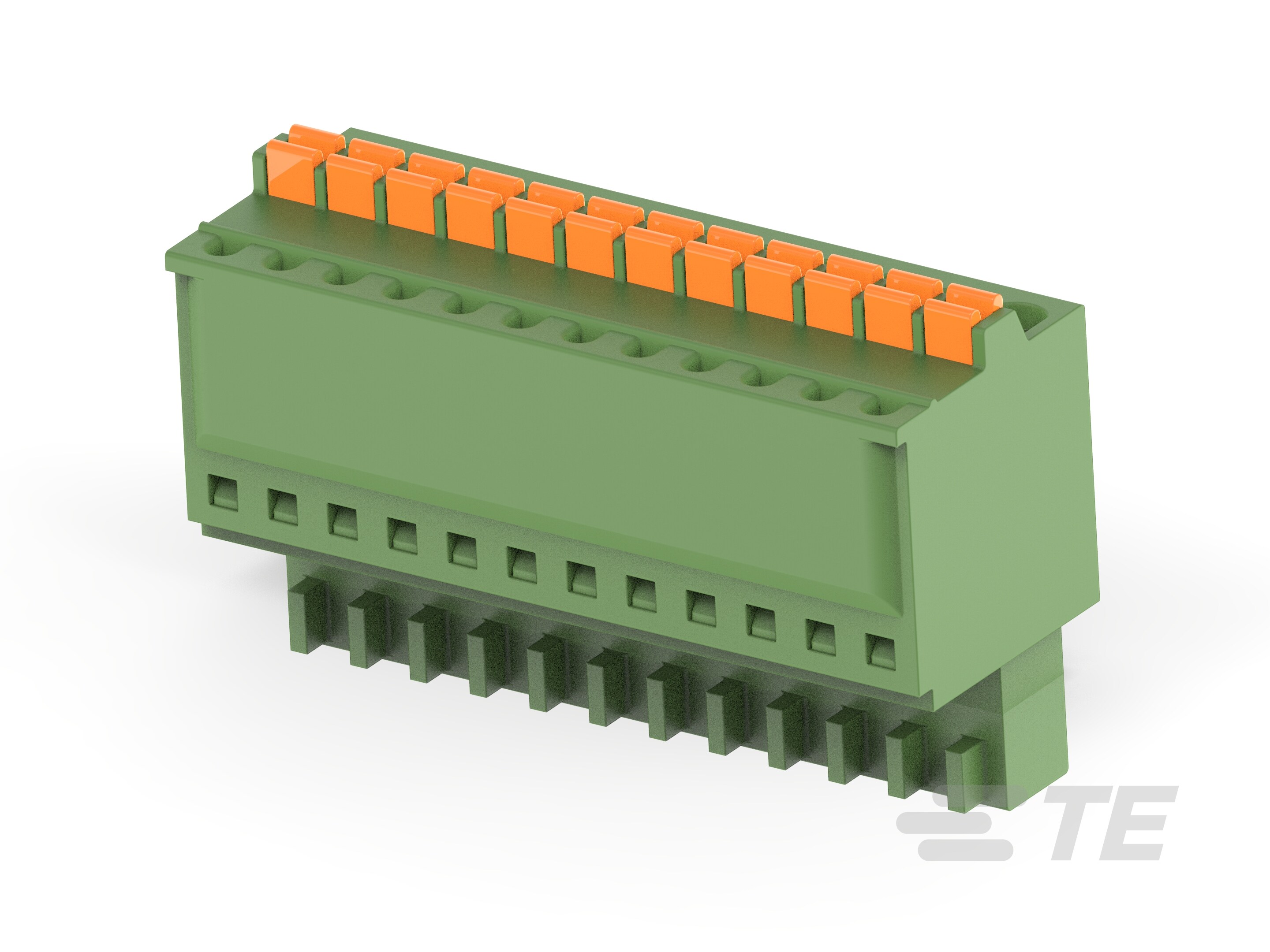 12 POS  SPRING TB PLUG, PITCH 2.5-1-2385001-2