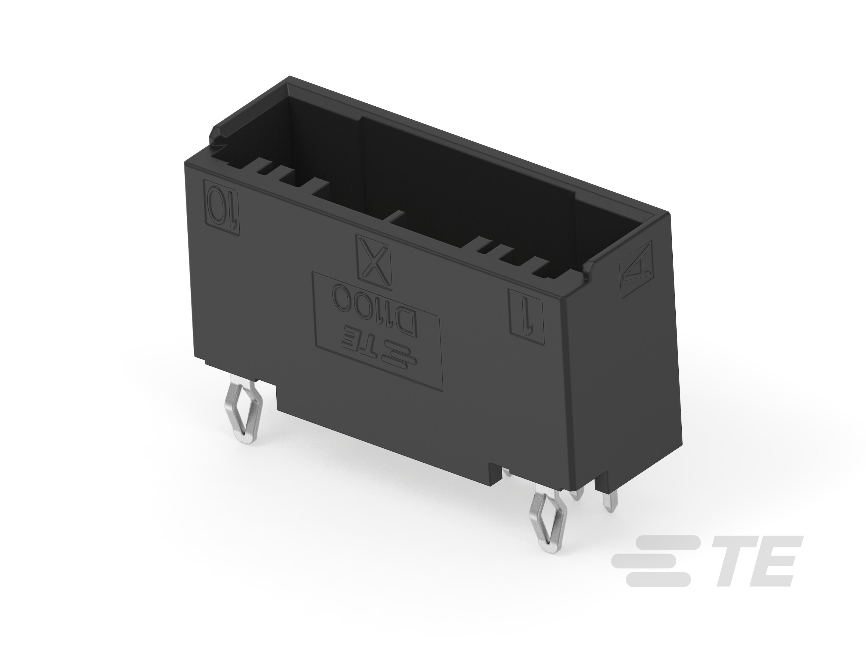 D1100S HDR  ASSY, 10POS, V-TYPE, AU-PL-1-2394617-0