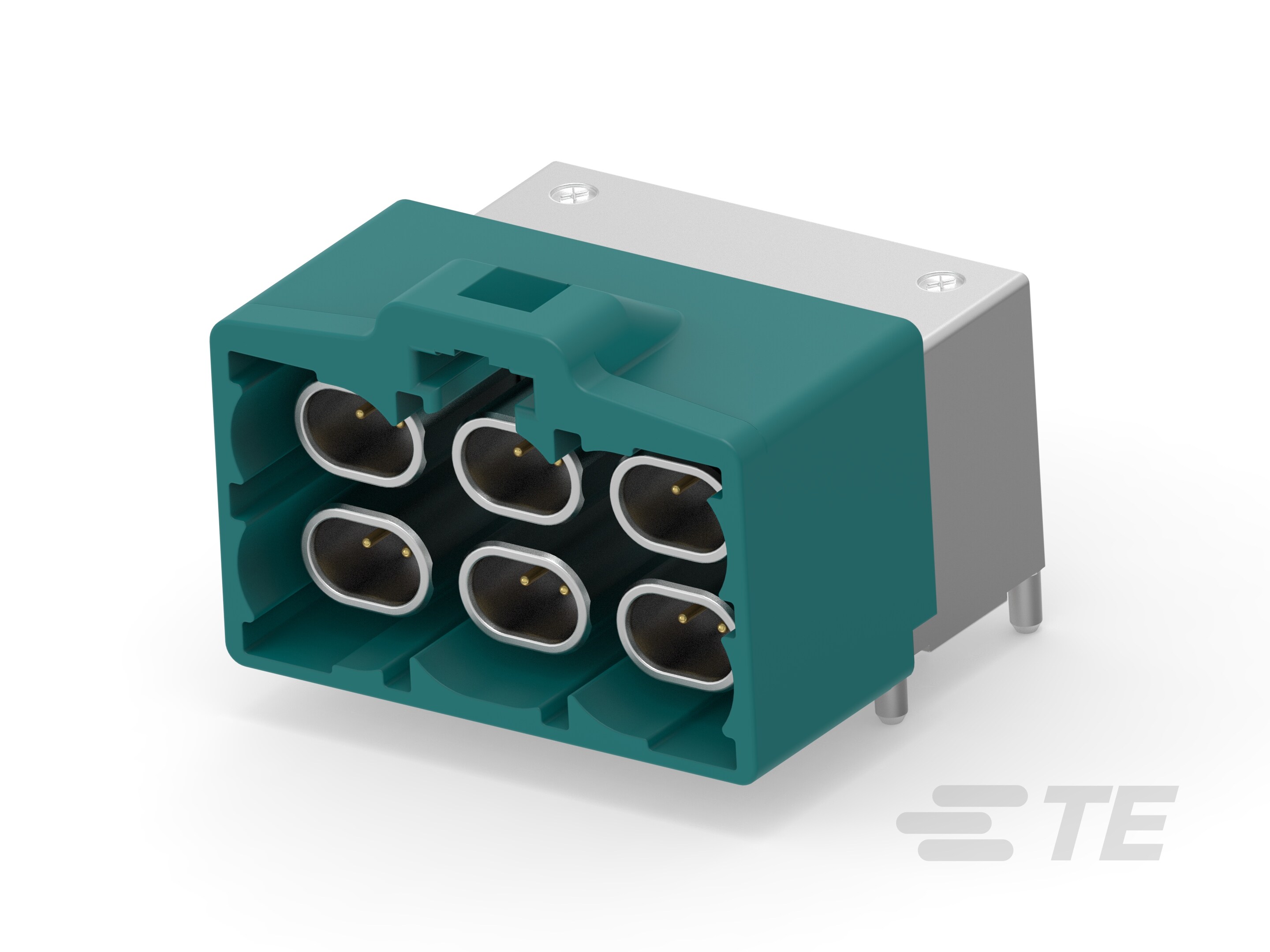 GEMnet HDR, ASSY, 6P, 90deg,COD Z-1-2397129-4