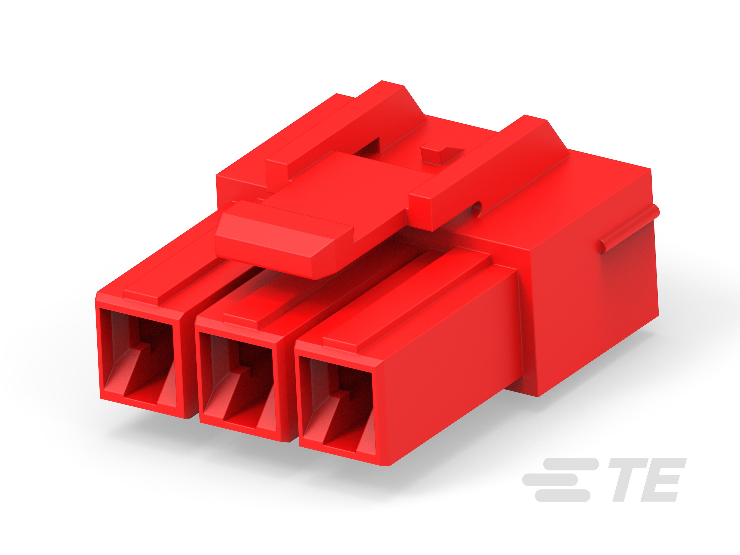 Plug HSG 3P Red HCI 6.2 Pitch Inner Lock-1-2408780-3