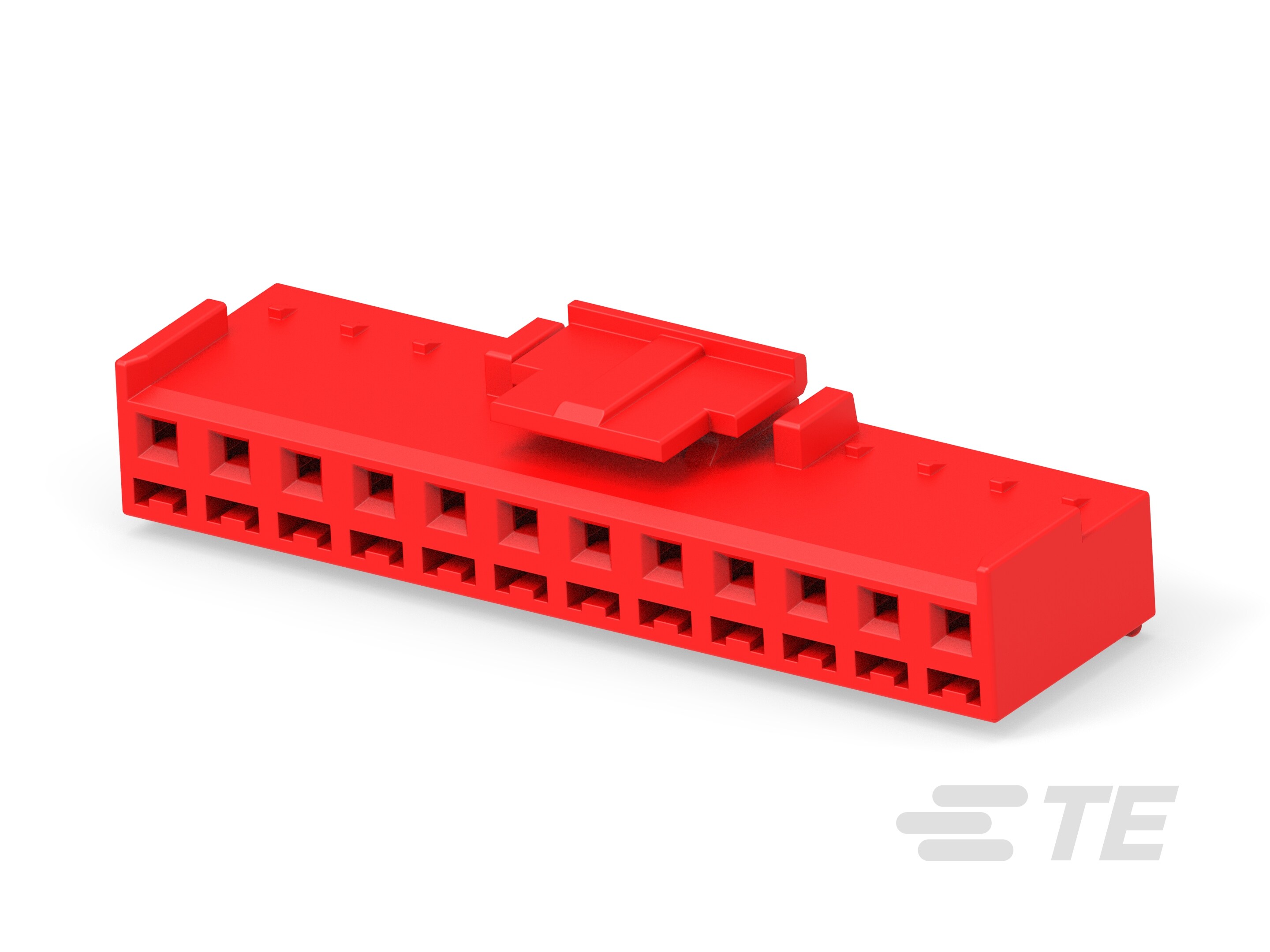 EP II PLUG HOUSING, 12P, RED, NON-GWT-1-2421885-2