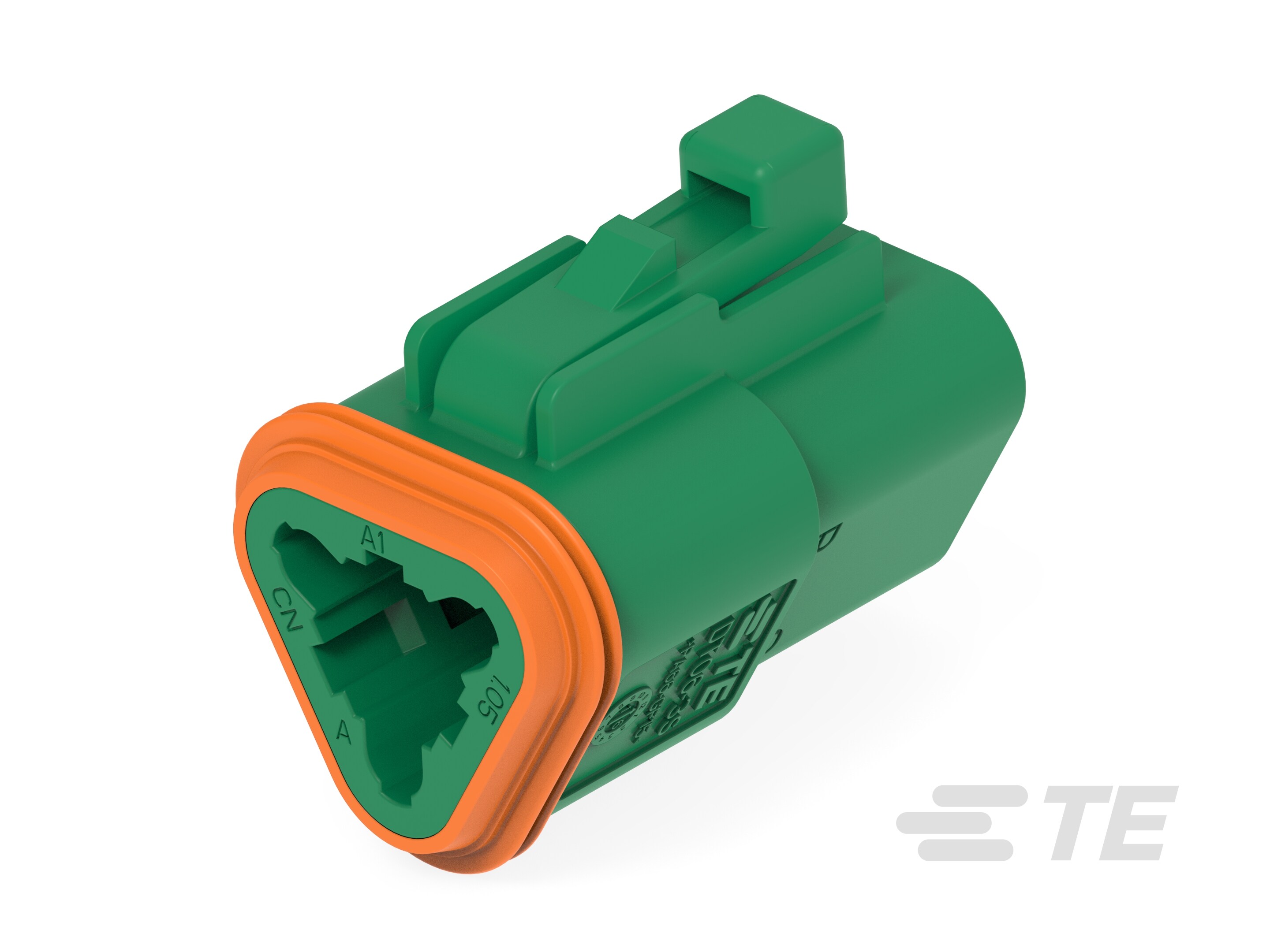 DT06-3S-TE03, PLG, 3S, GRN, E-1-2448102-2