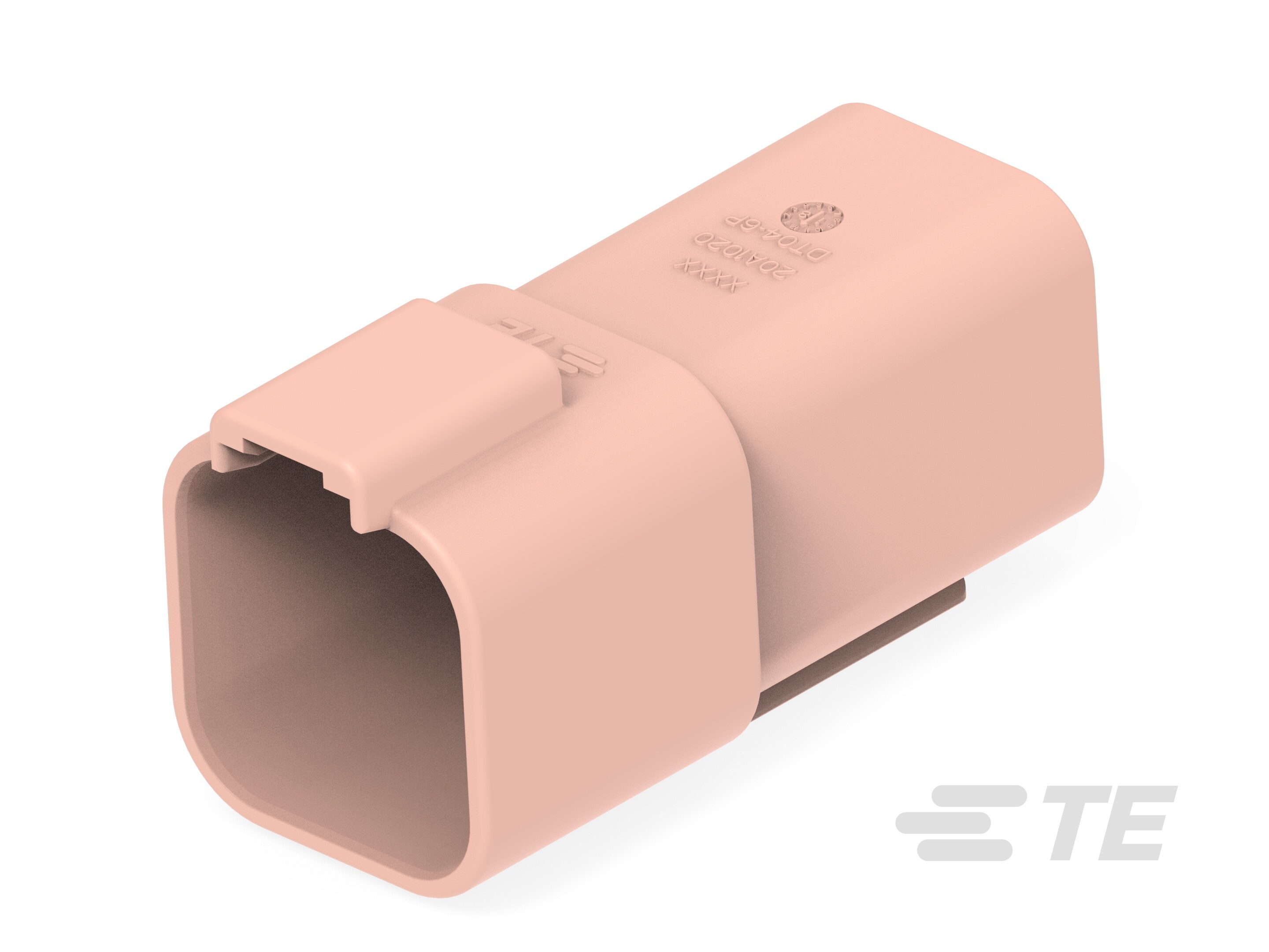 DT04-6P-TE09, RCPT, 6P, BRN, E-1-2448114-1