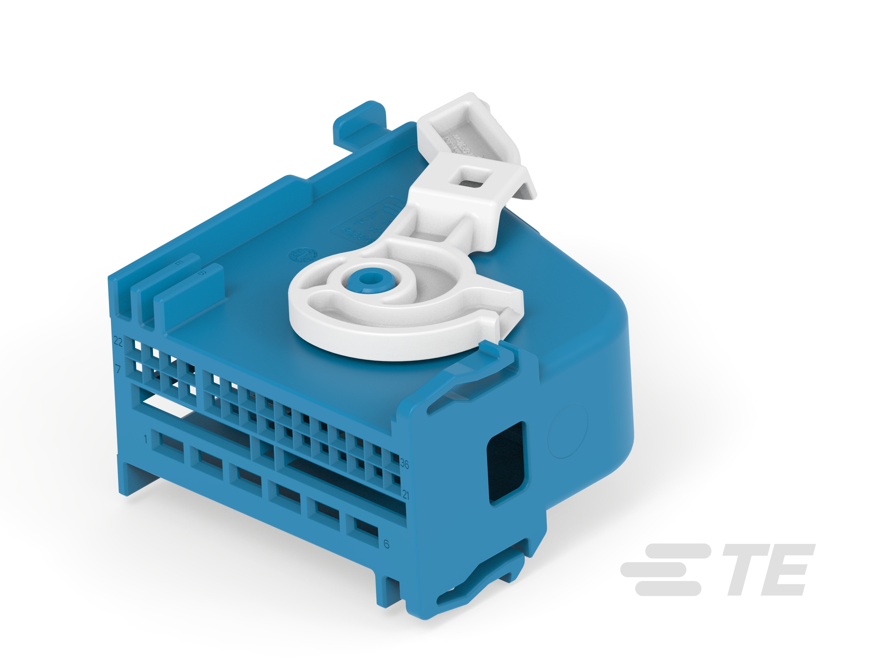 REC CONN CVR ASSY,36POS,HYBRID,BCE-1-2481164-2