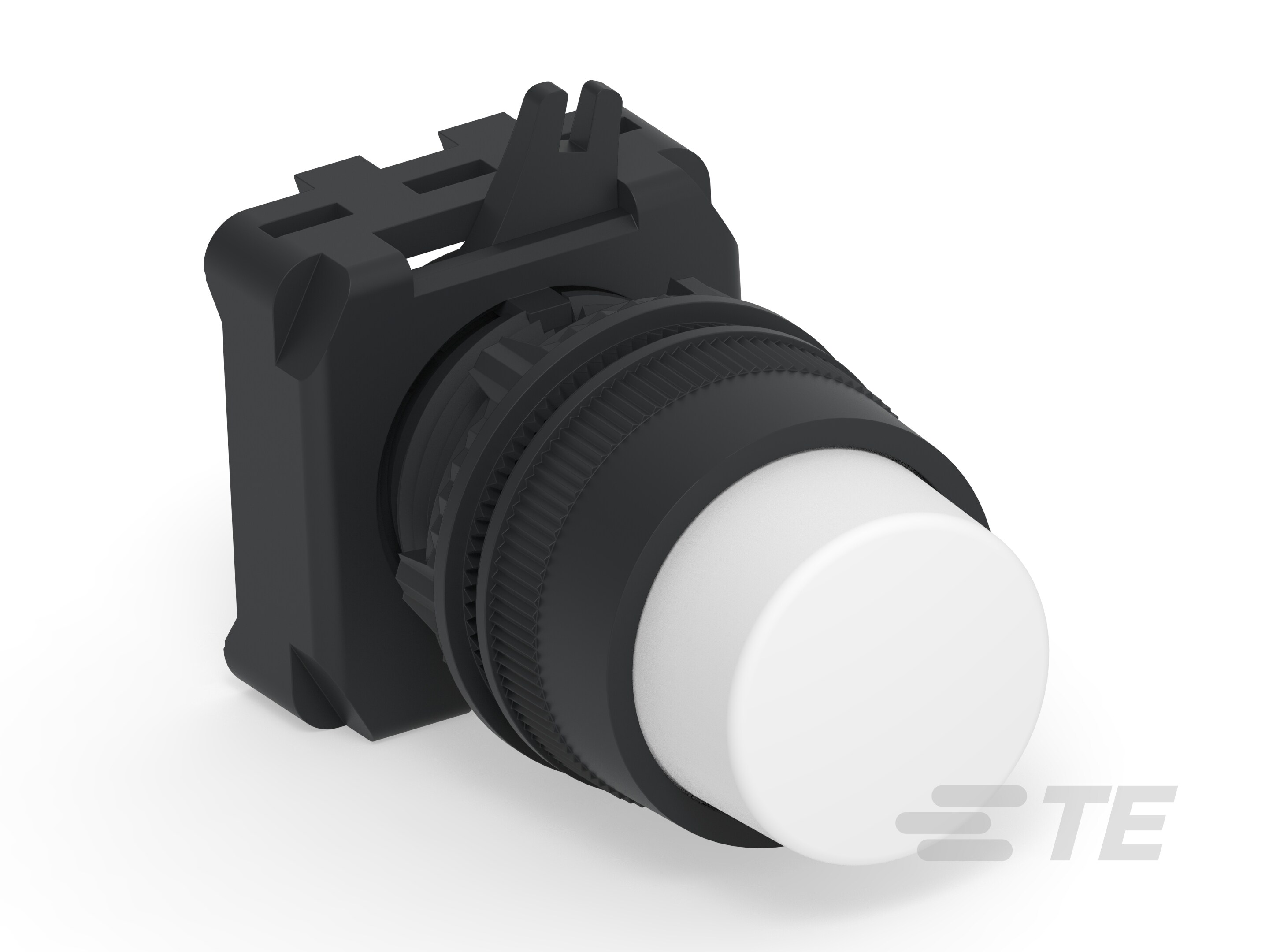 ILLUM. PUSH BUTTON EXTENDED WHITE-1-2492673-2