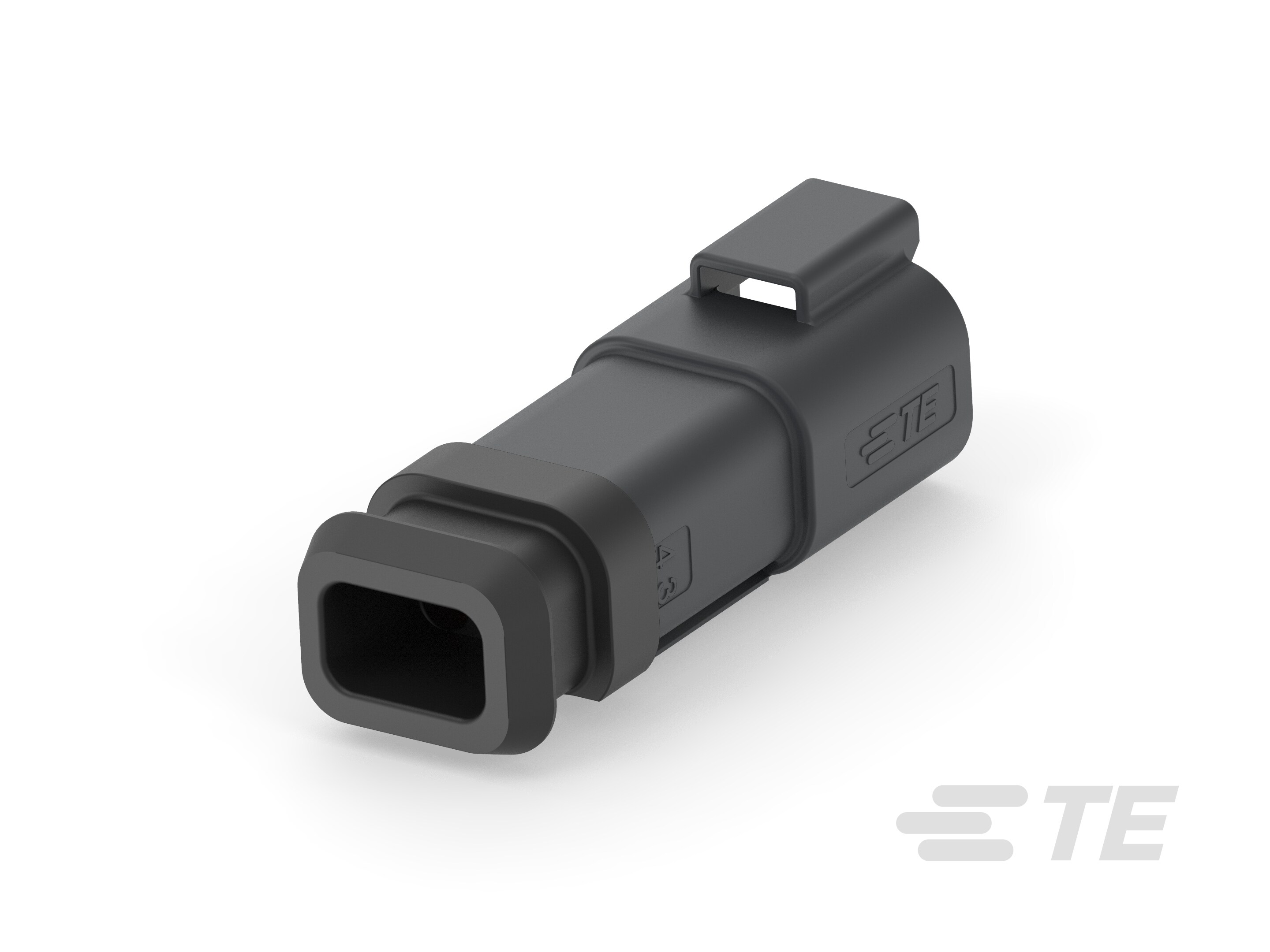 4CCT BLACK RECEP W/SMALL SEAL & HS-1-2600030-9