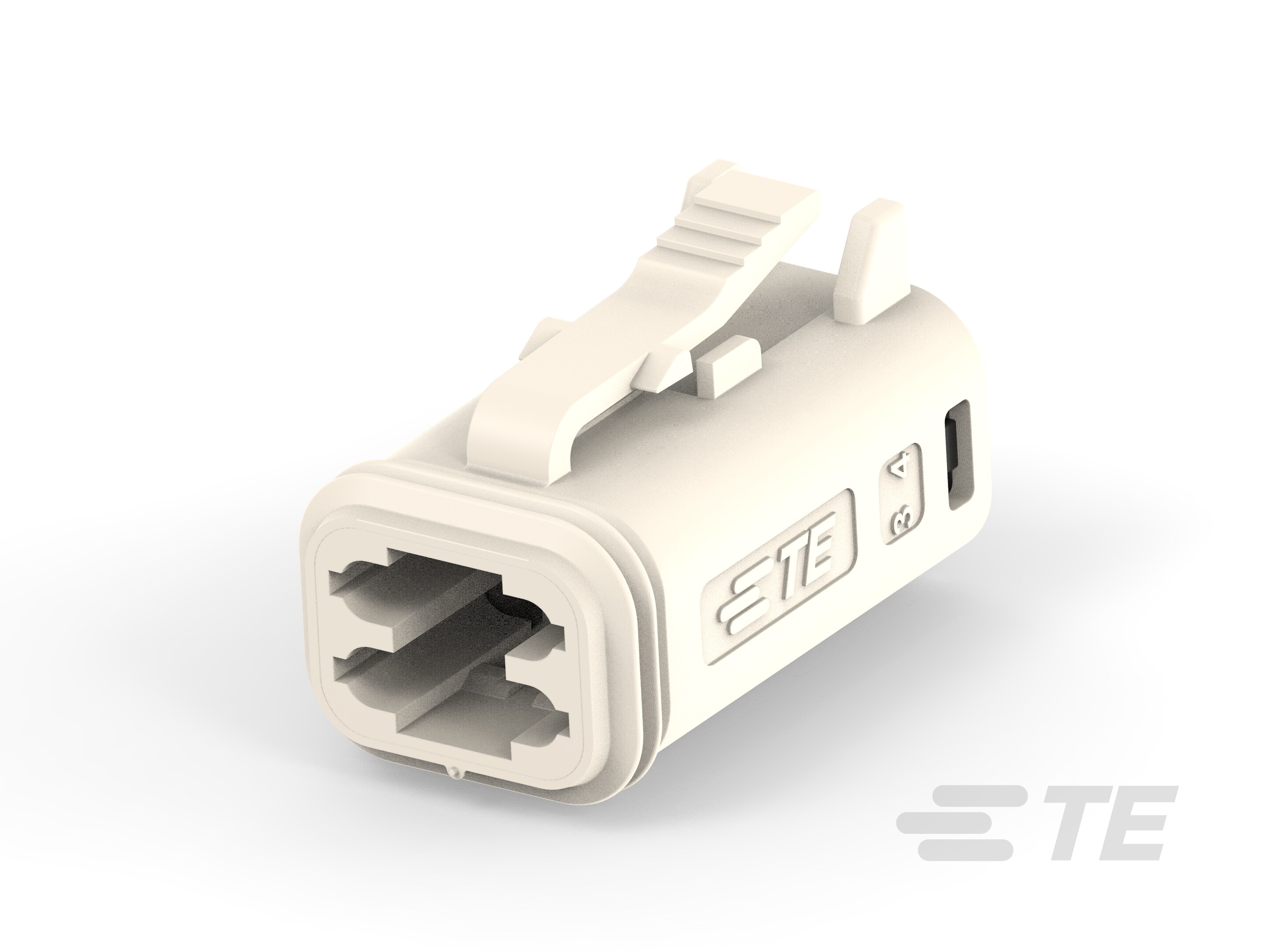 4CCT WHITE PLUG W/LARGE SEAL-1-2600031-5