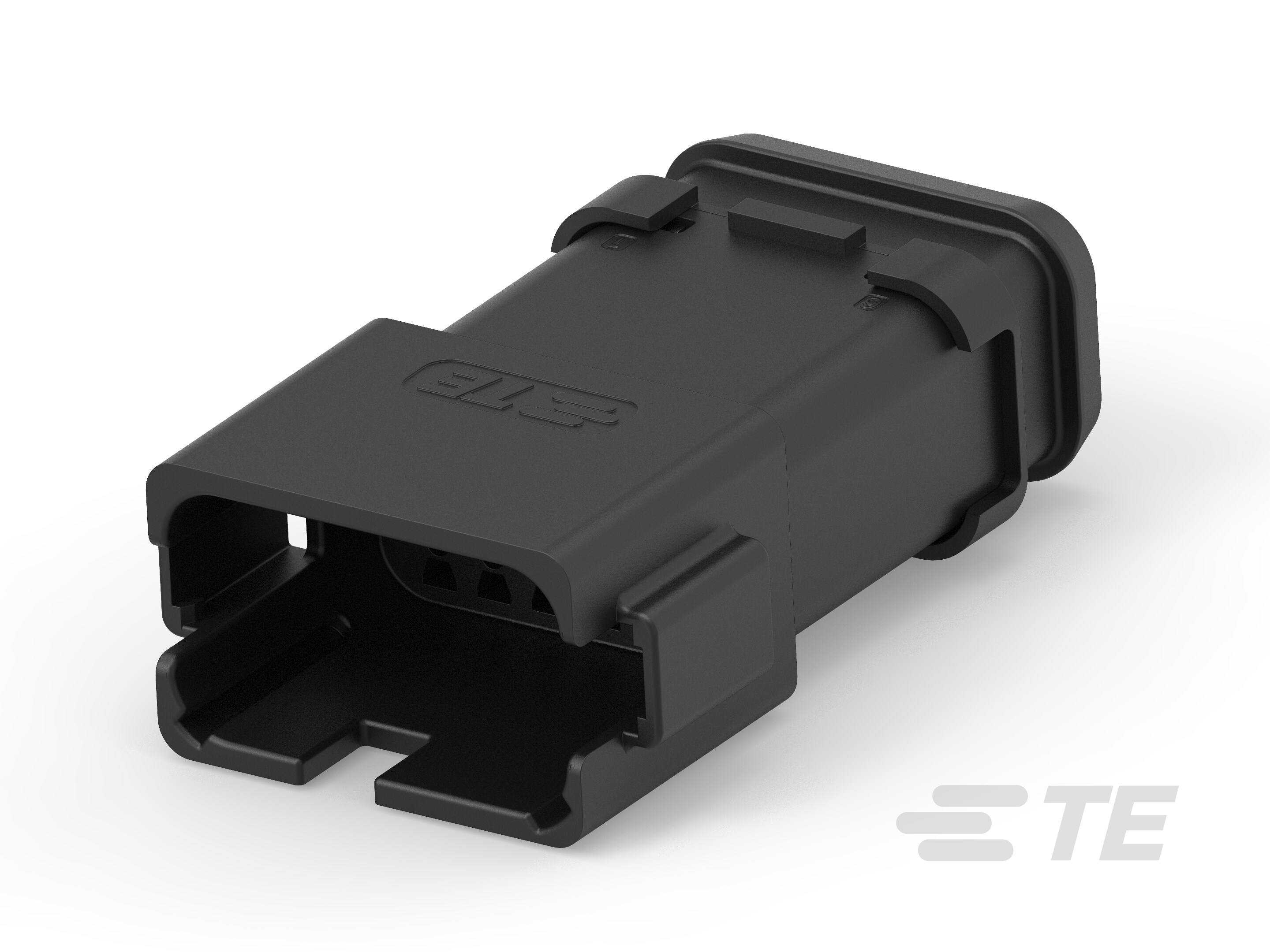 12CCT RECEP BLACK K A W/LARGE SEAL & HS-1-2600042-7