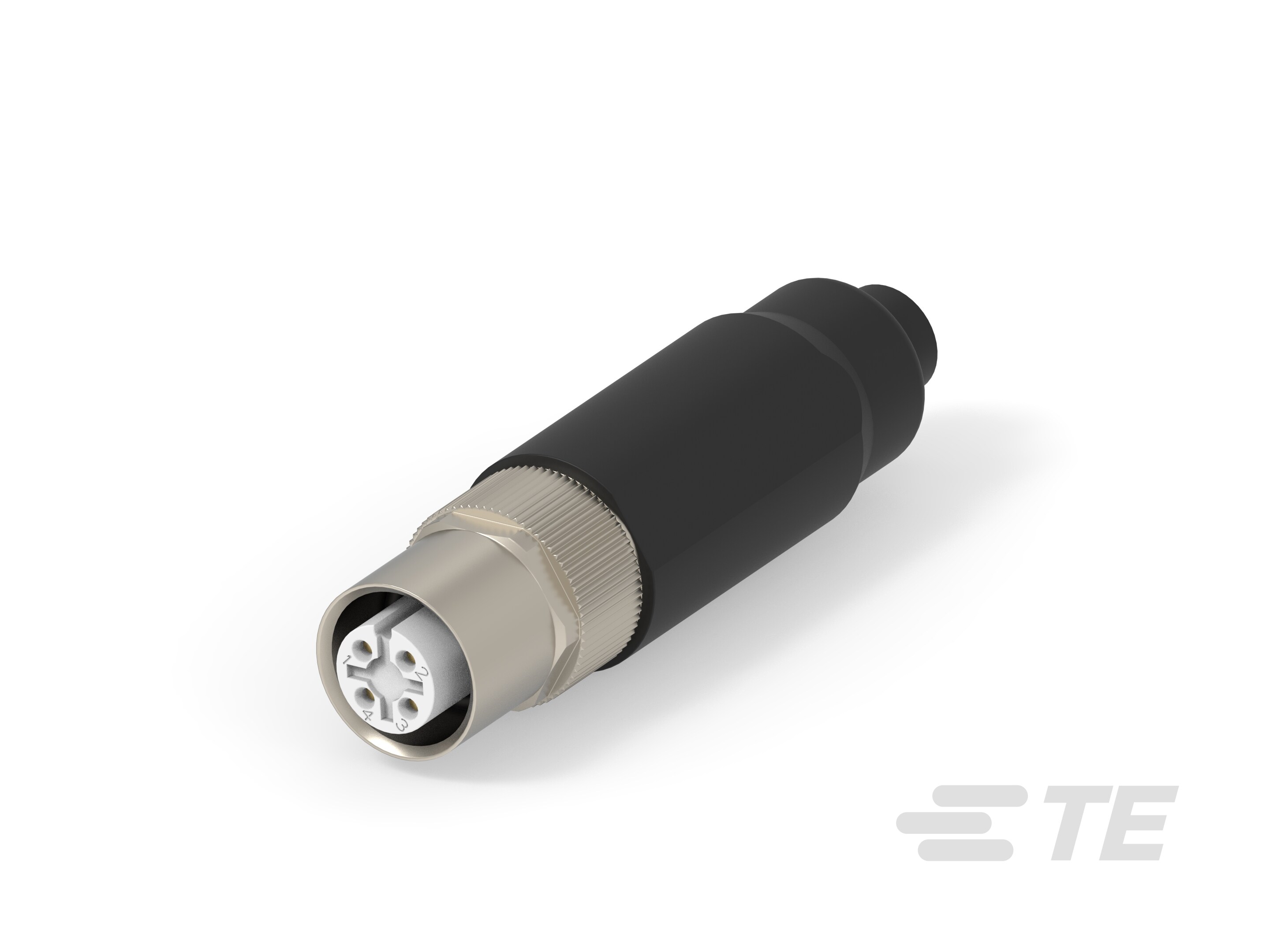 M12 D-F-4, CRIMP, CAT 5 RADOX 8.3MM, H&S-1-2823446-3