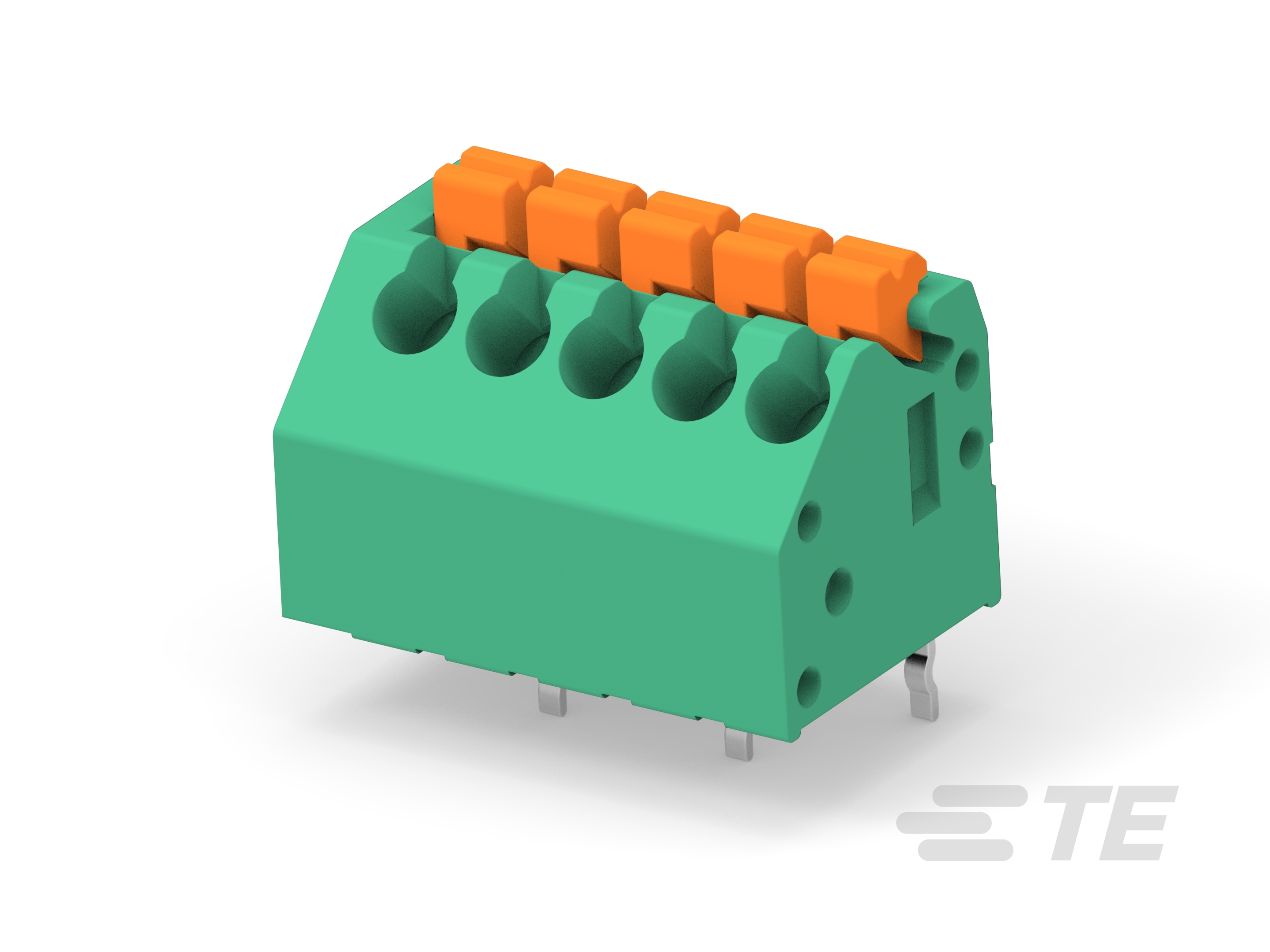 5POS 3.5MM TOP ENTRY SCREWLESS CONN.-1-2834011-5