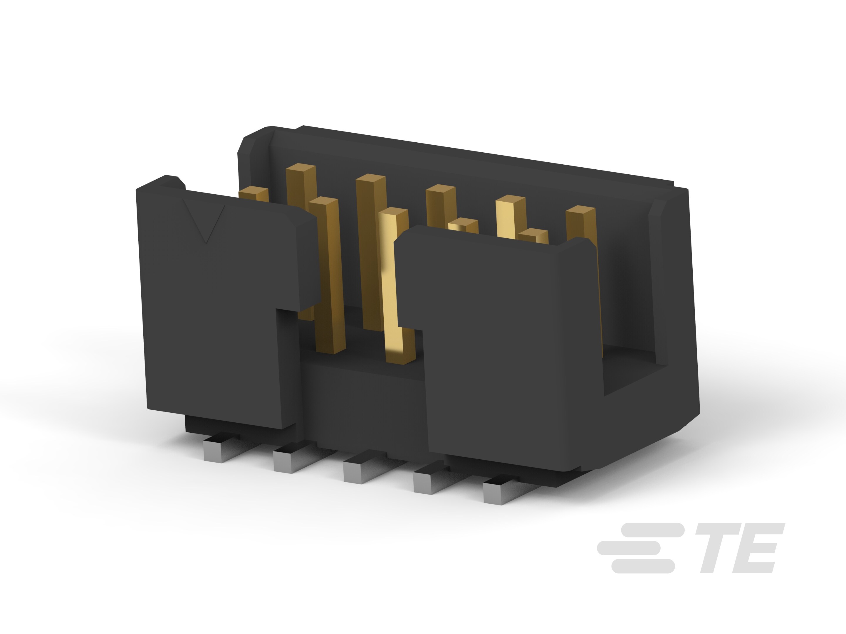 14P,2MM,SHRD HDR,DRVT,SMD,0.38AU,TB W/CP-1-2842275-4