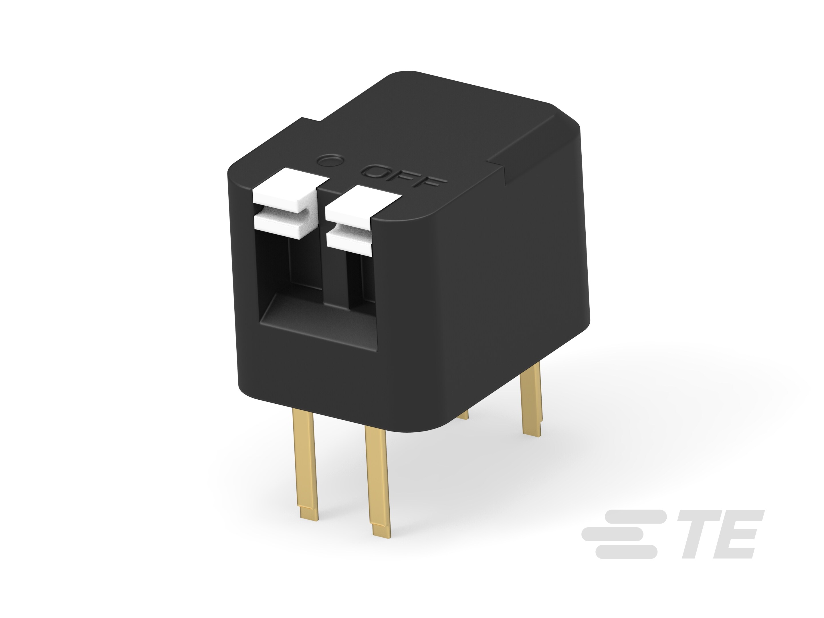 RIGHT ANGLE DIP SW 2 POS AU-1-5435802-0