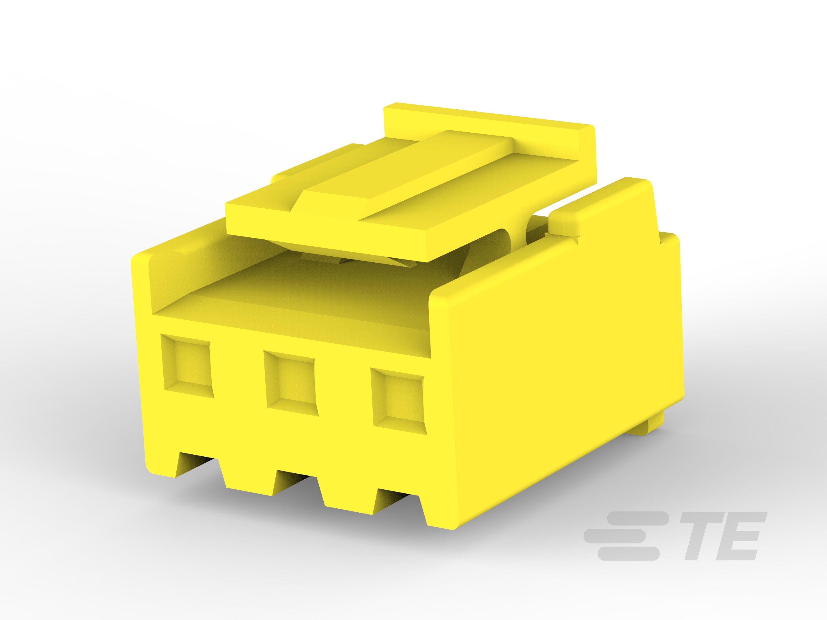 3.96 EP PLUG HSG 3P(YELLOW)-2-1123722-3