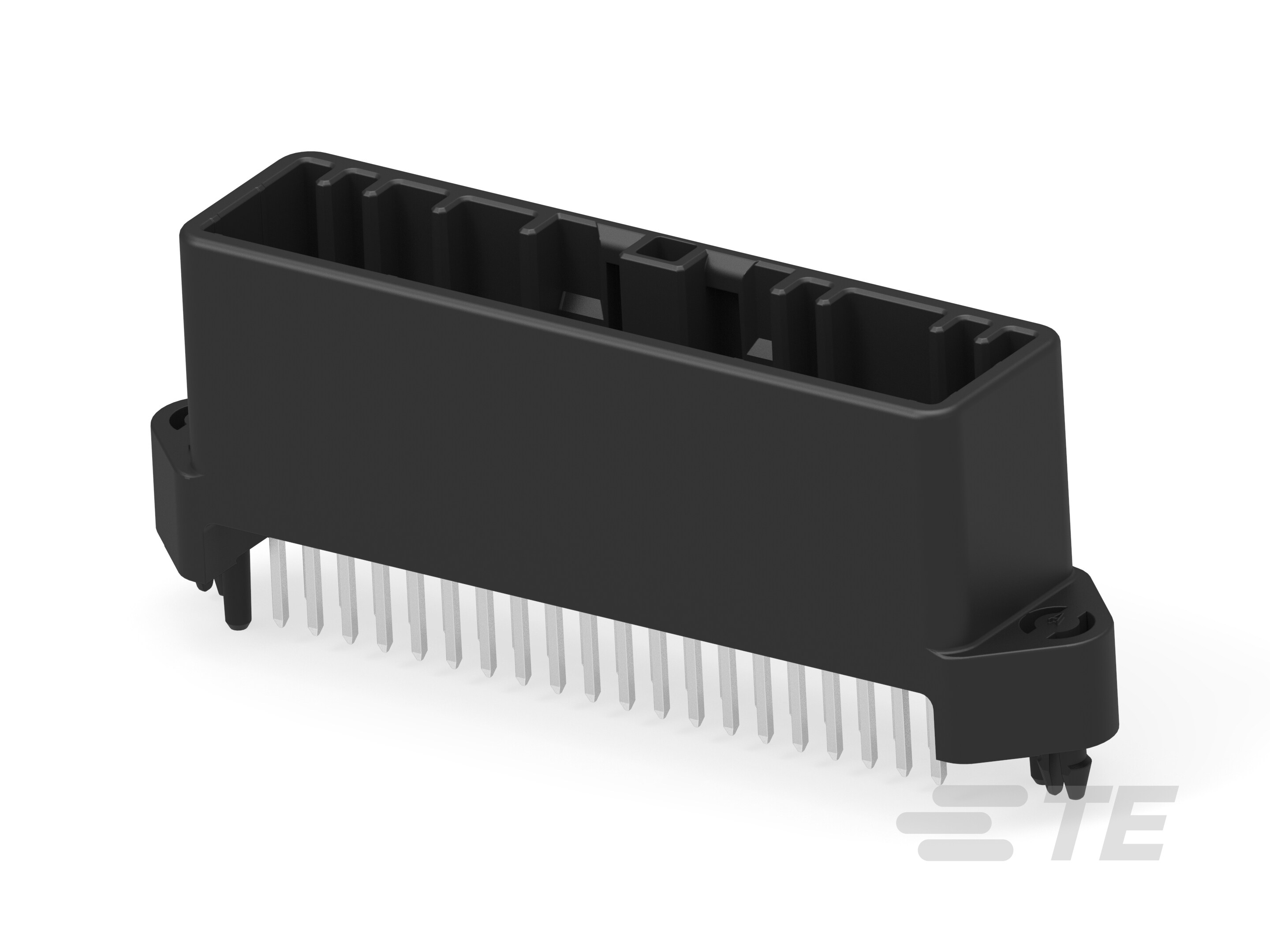 40W TH HEADER ASSY BLACK-2-1379602-1