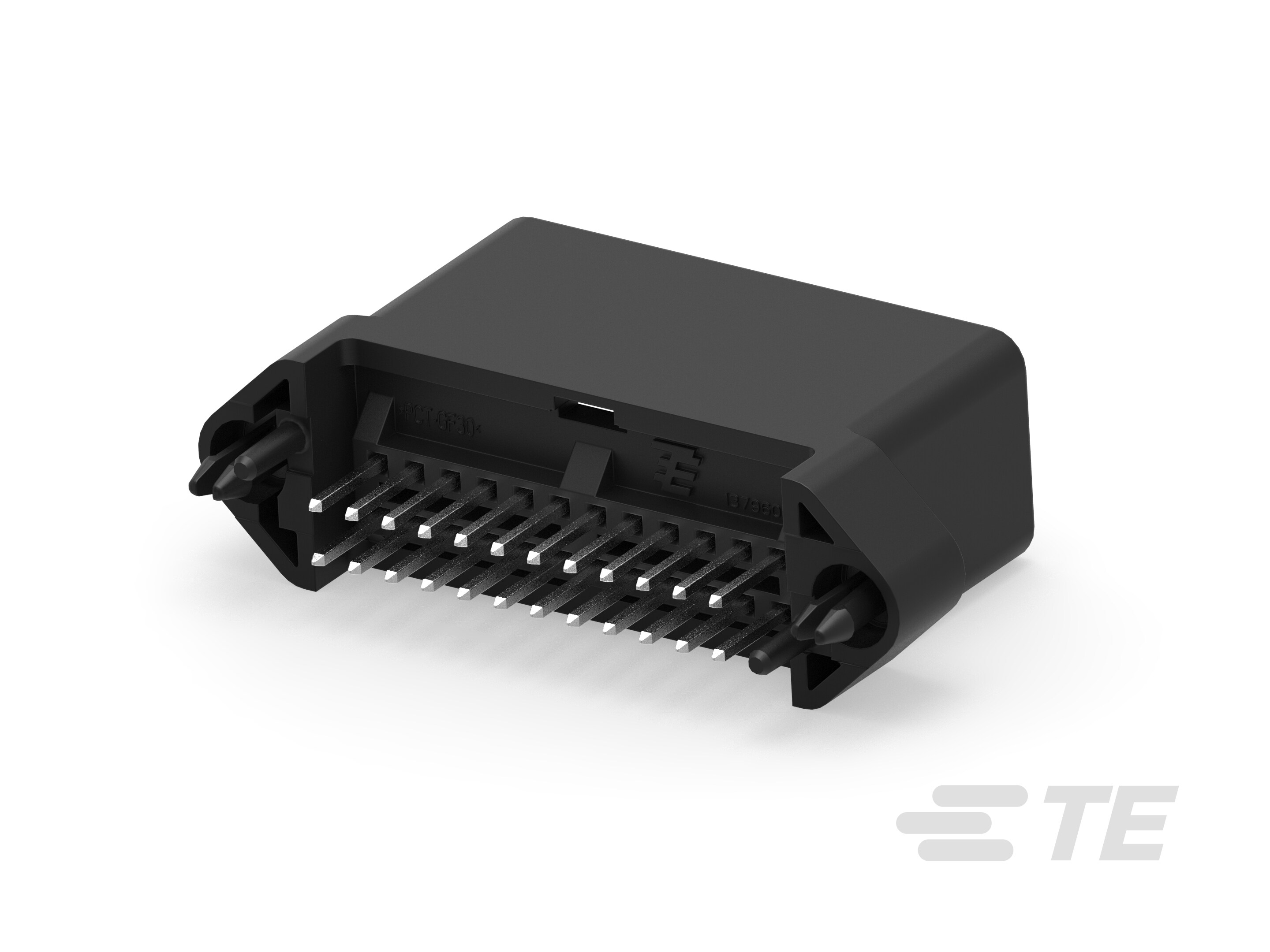 24W TH HEADER ASSY BLACK-2-1379604-1