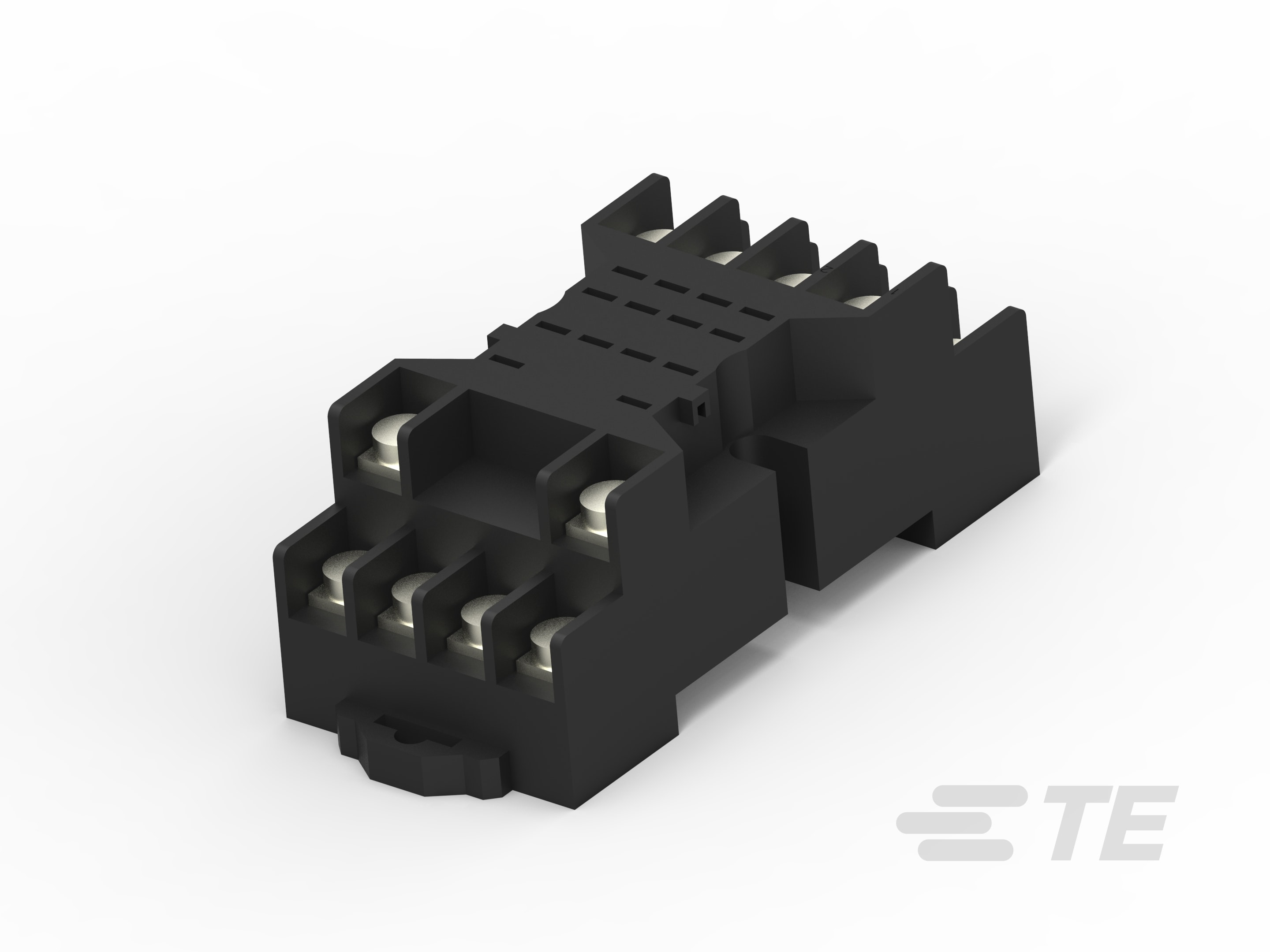 27E894=SOCKET,KH,14,SCW,POLY,DINRAIL-2-1419106-6