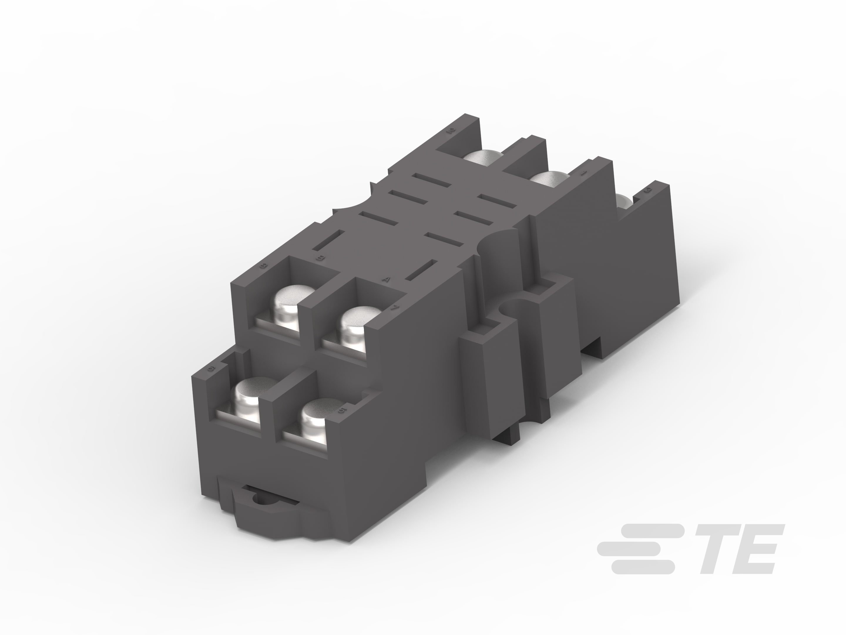 27E895=SOCKET,K10,8,QC,POLY,DINRAIL-2-1419106-7