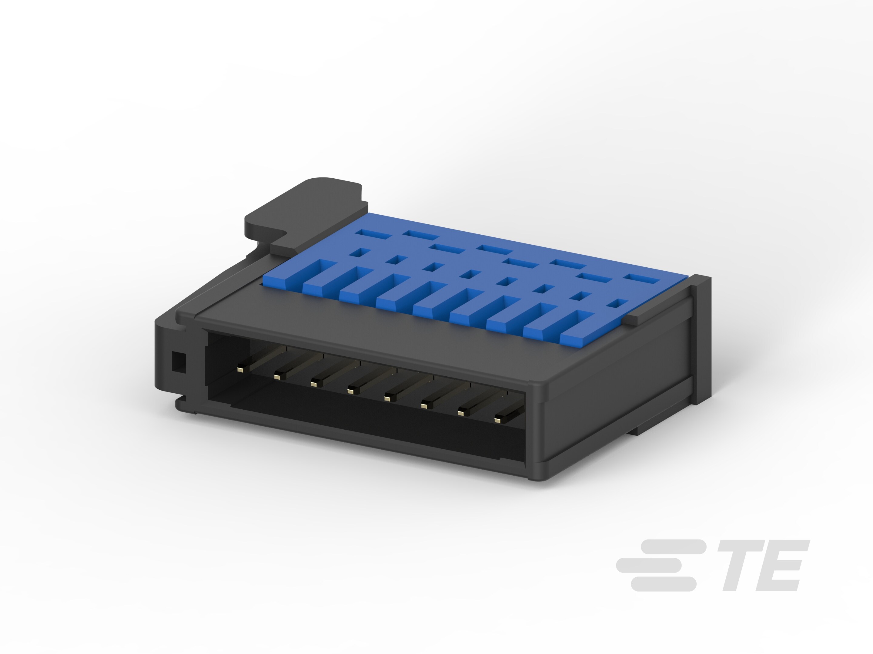 RITS CONN. PLUG ASSY 8P BLUE-2-1473562-8
