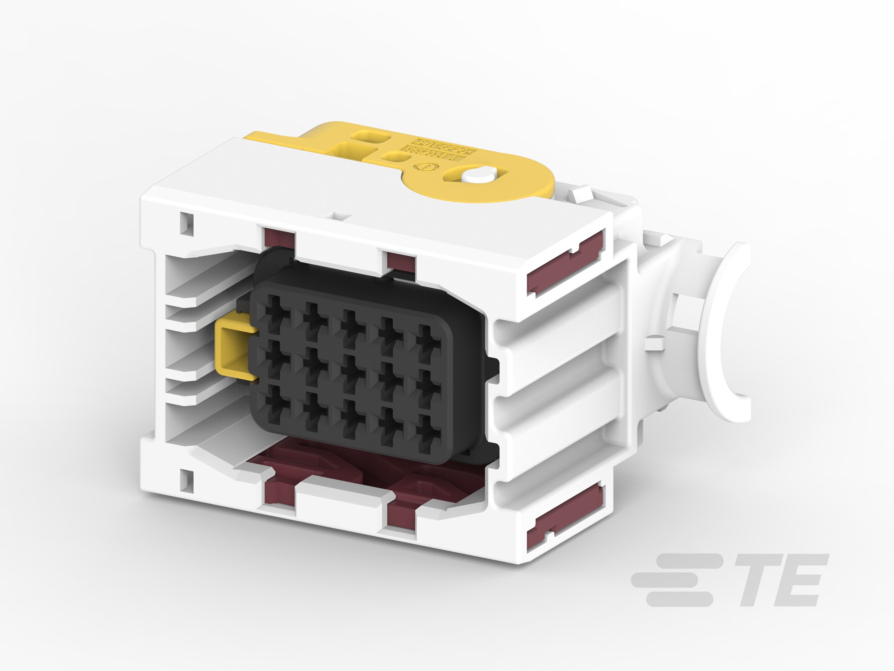AMP MCP 2.8 SOCKET HSG.,15POS.ASSY-2-1534126-1