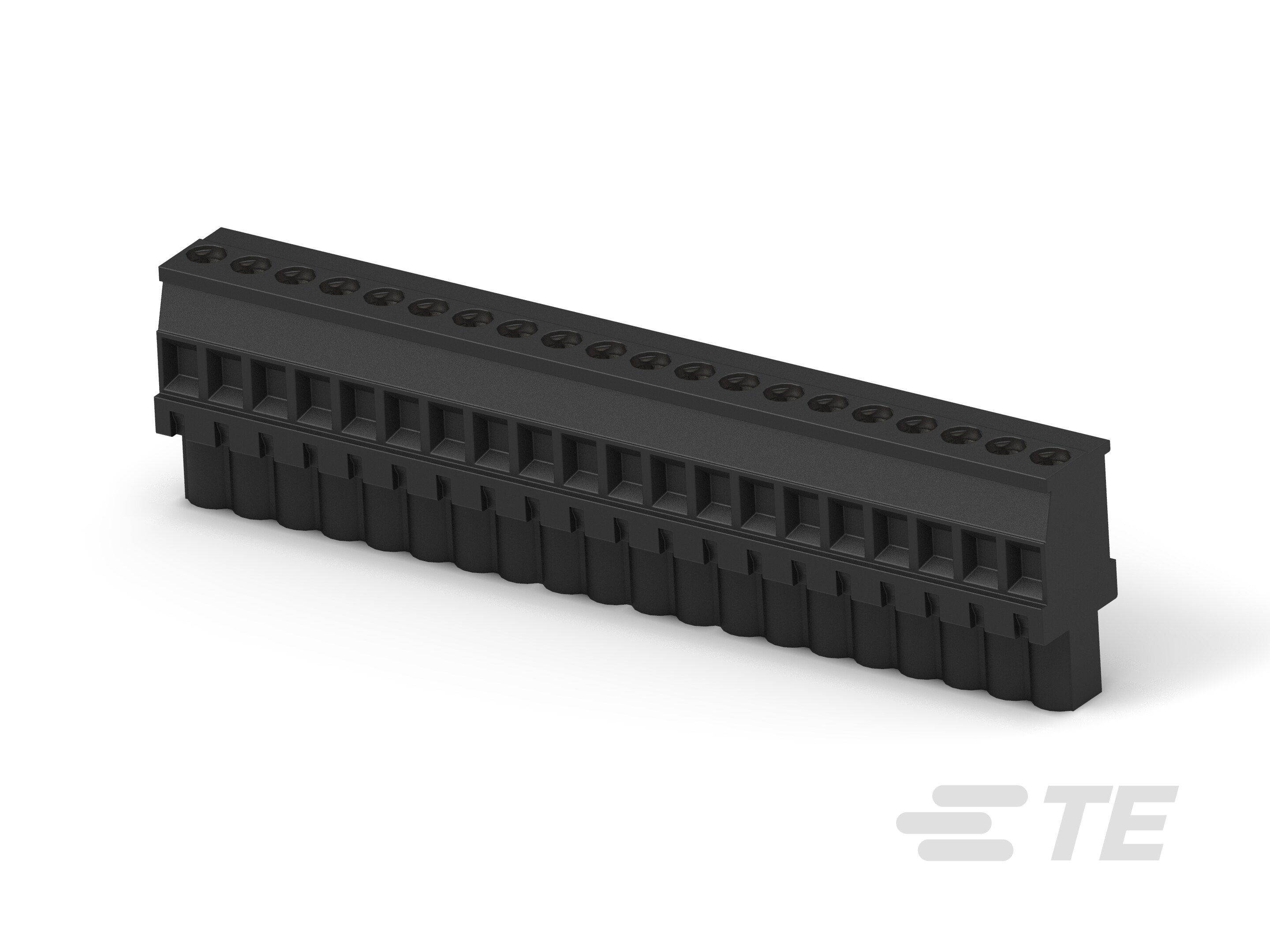20POS.5MM VERT.PLUG LH BLCK-2-1546118-0