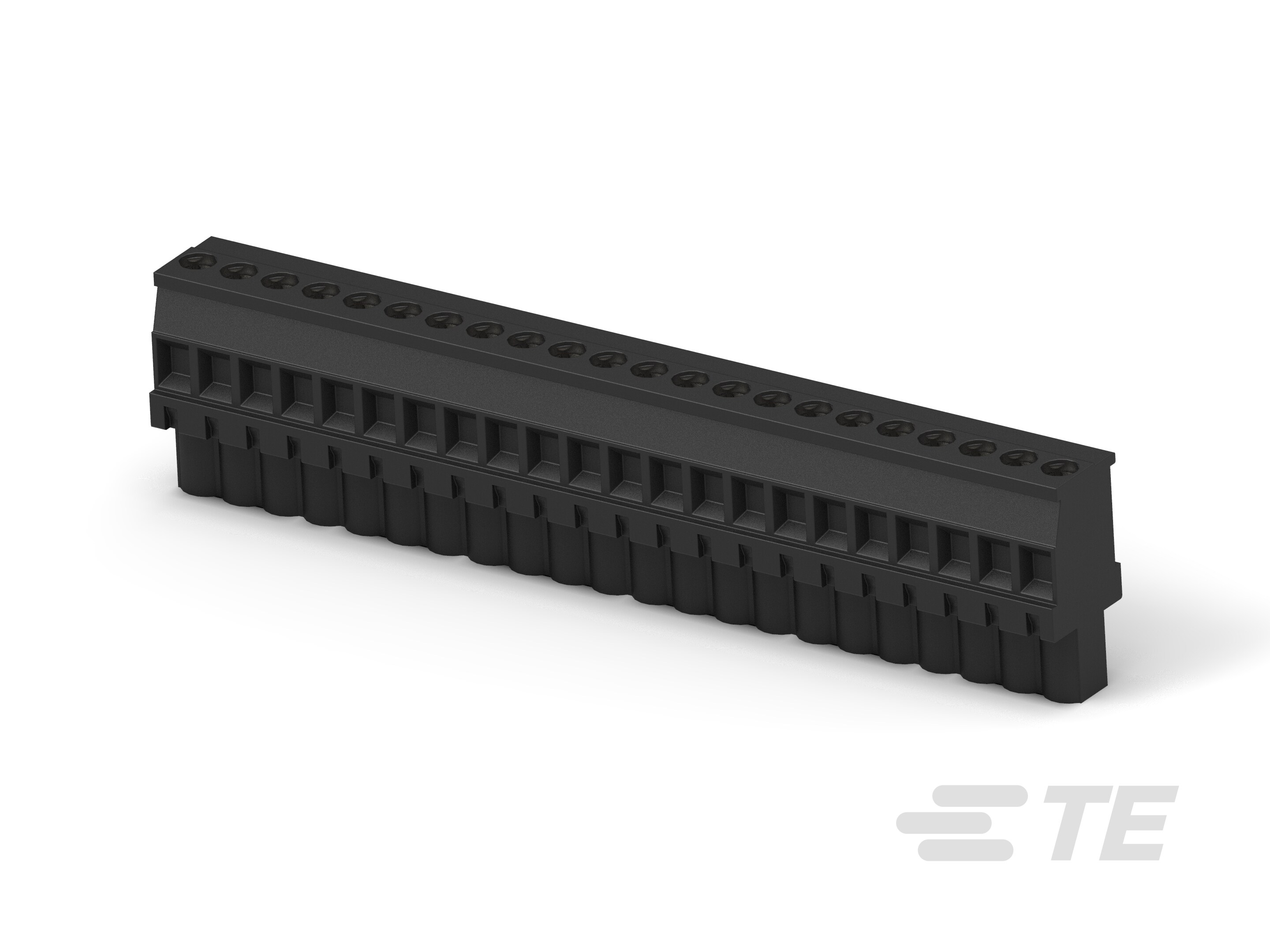 22POS.5MM VERT.PLUG LH BLCK-2-1546118-2