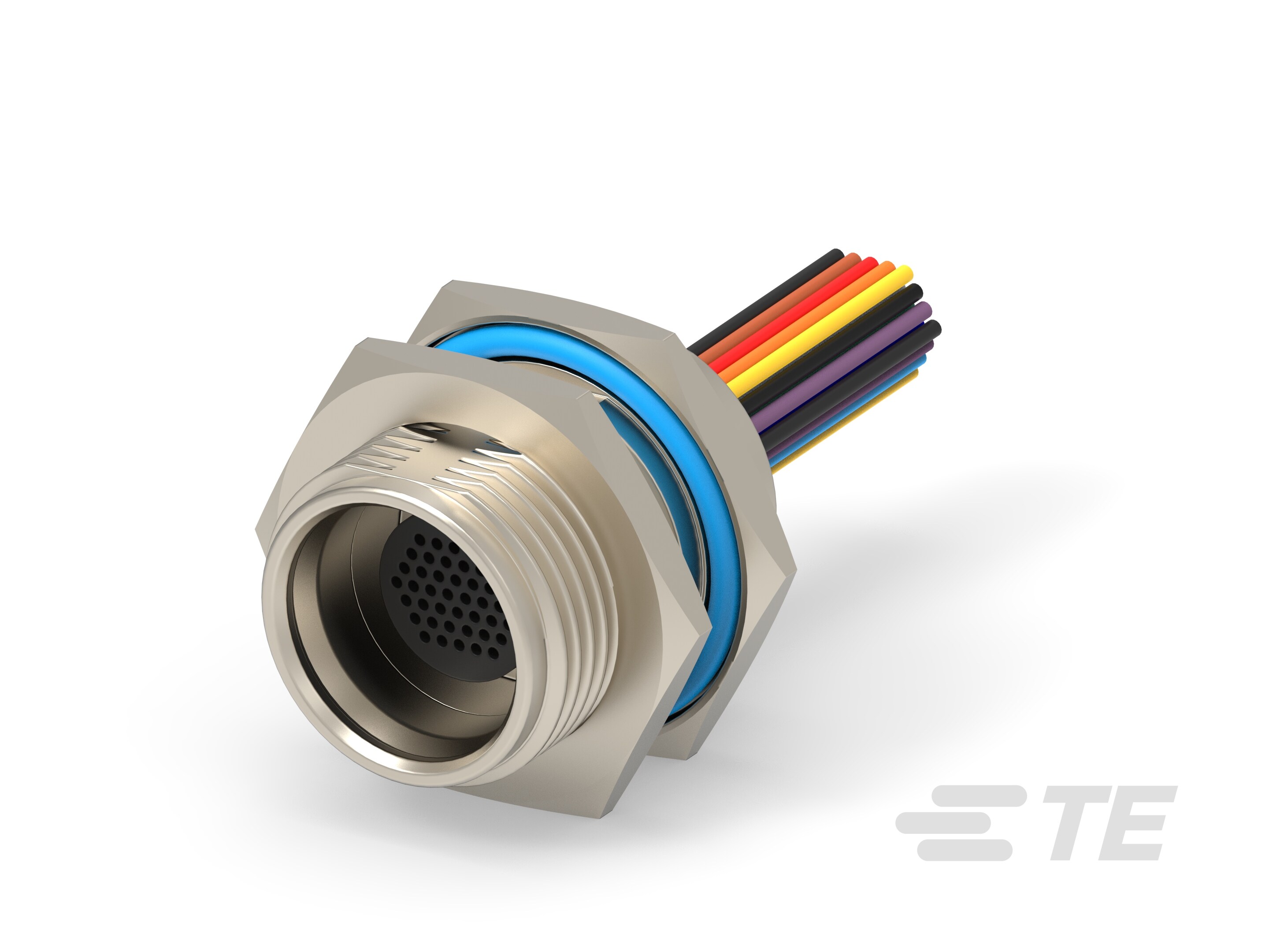 NANONICS 44 Pin Circular Connector: Receptacle, Quick Disconnect-CAT-QCM-44RC