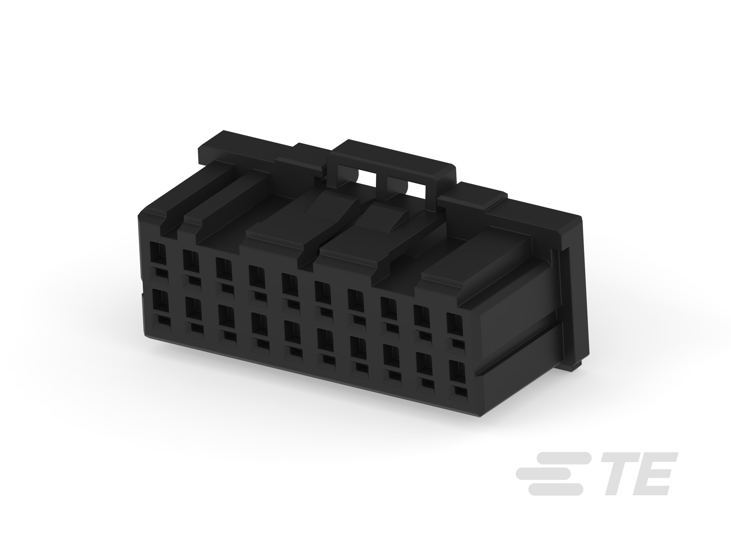 DYNAMIC 1200D REC HSG 20P Y BLACK-2-1827864-0