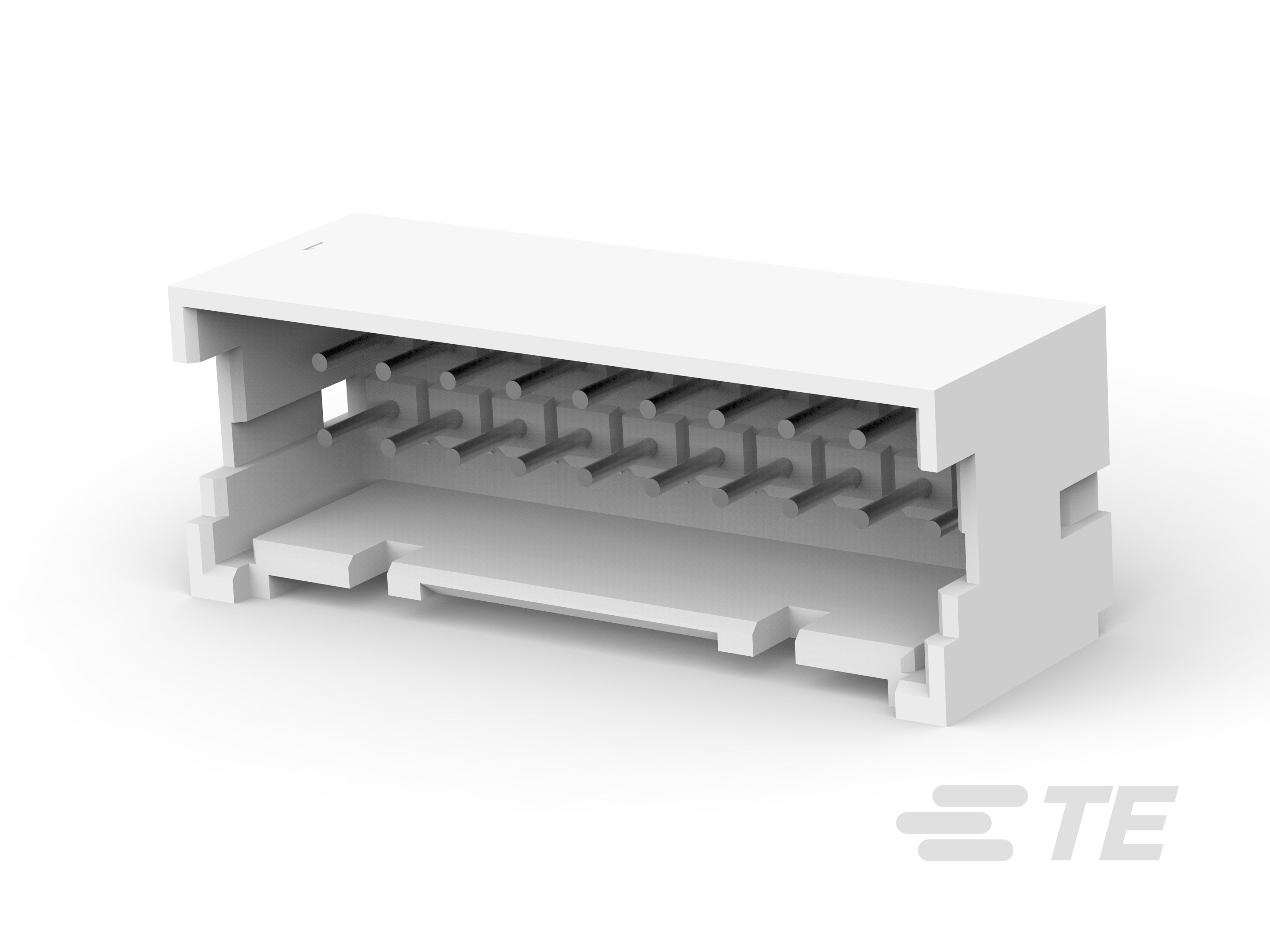 ASSY, HDR, VERT, BOSSED, DUAL ROW, EP2.5-2-1969543-0