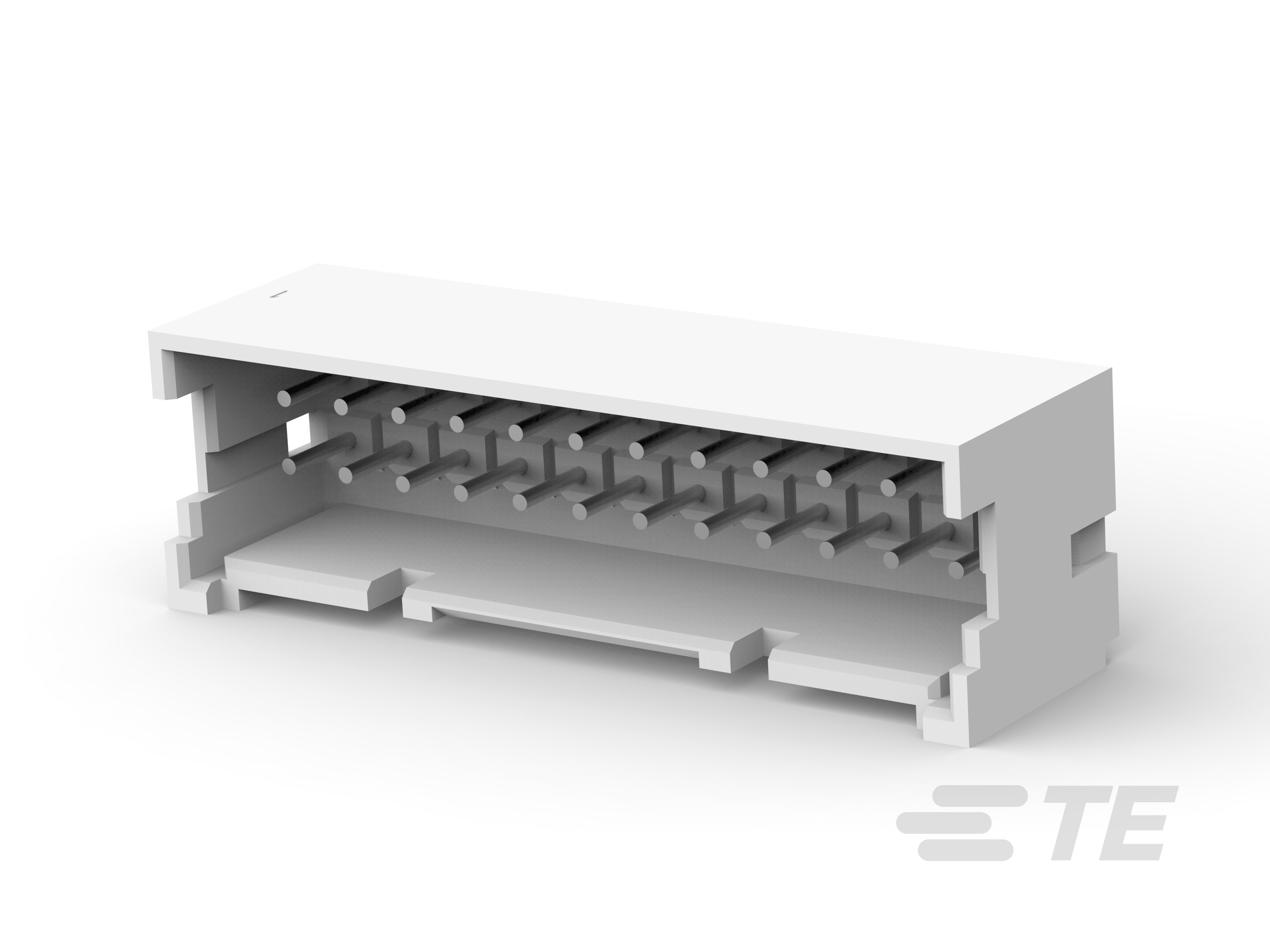 ASSY, HDR, VERT, BOSSED, DUAL ROW, EP2.5-2-1969543-4